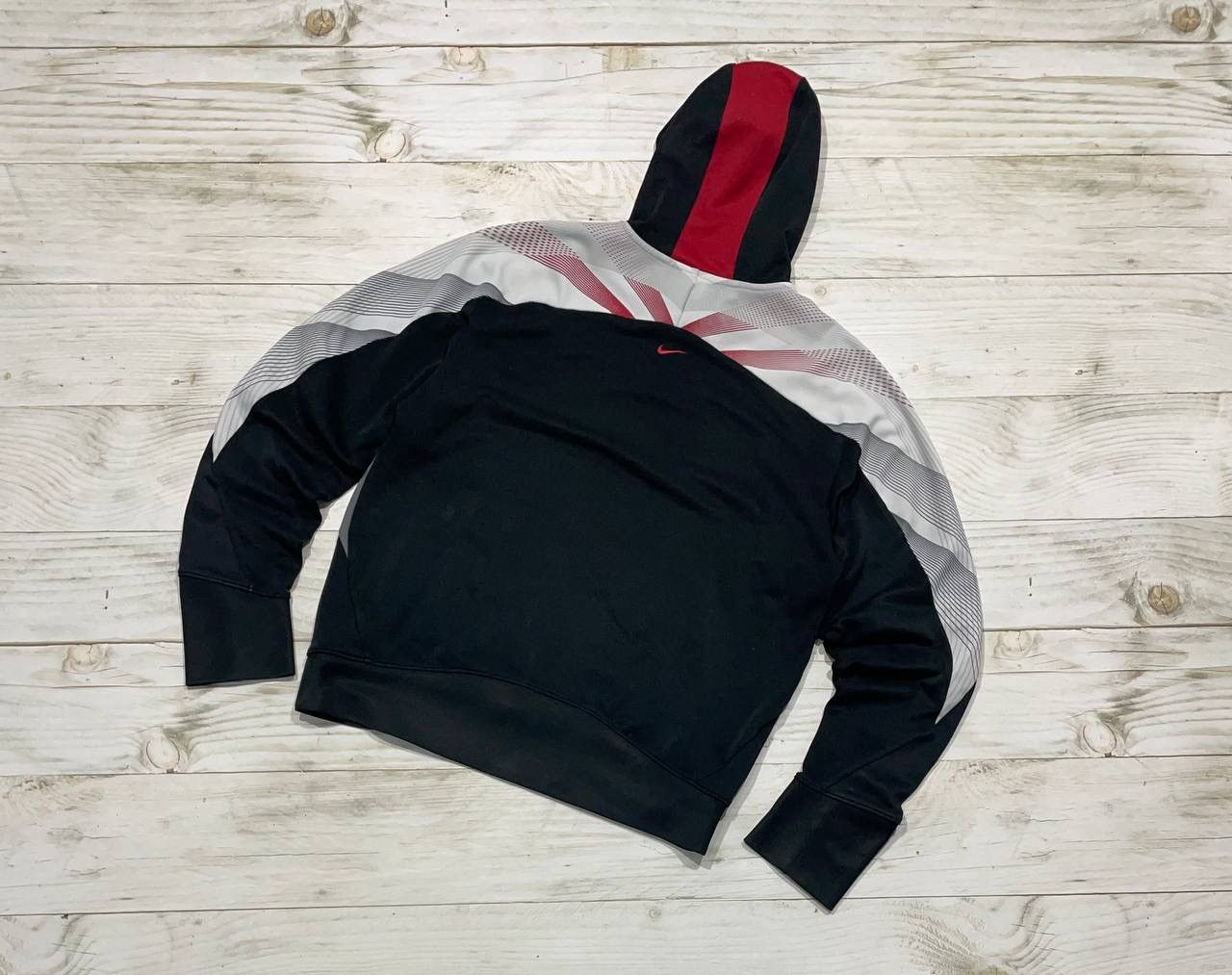 Nike Vintage Nike TN Hoodie 00s Swoosh Drill Size US M / EU 48-50 / 2 - 8 Thumbnail