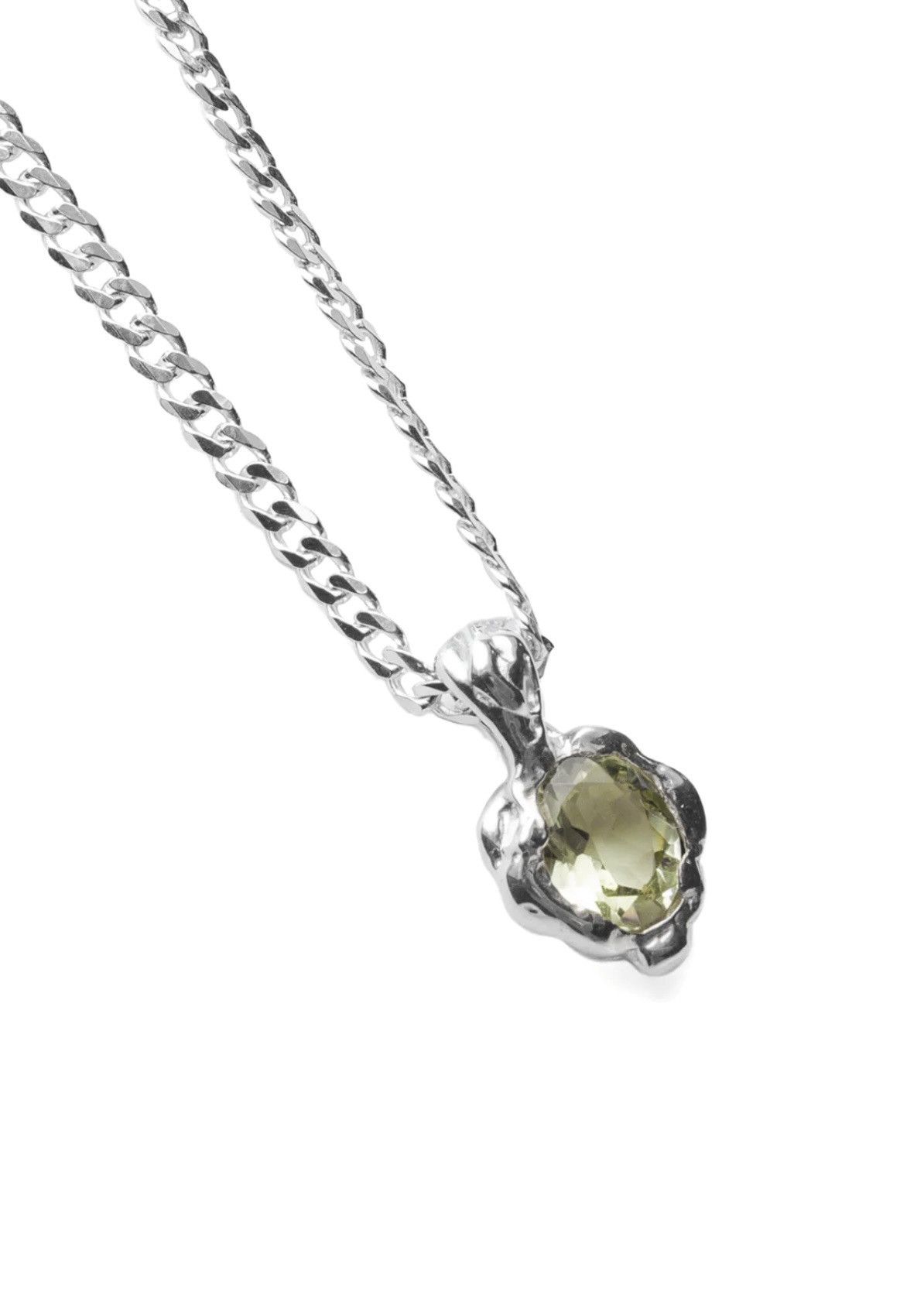Other Faris Prince Necklace | Green Amethyst | 925 Sterling Silver Size ONE SIZE - 2 Thumbnail
