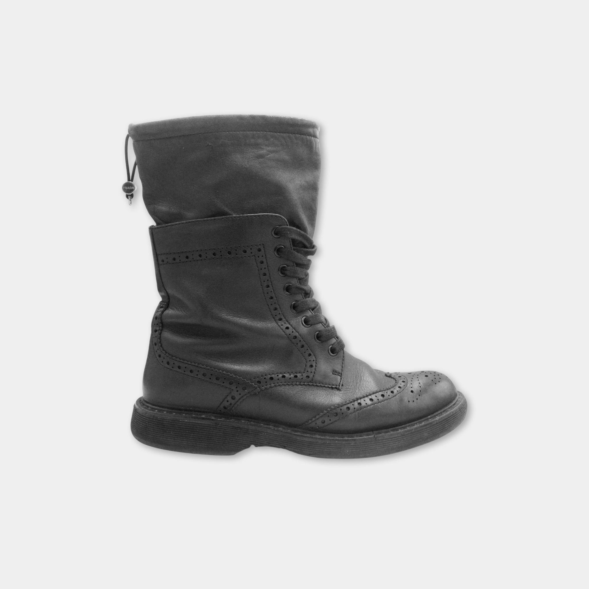 Prada Prada Derby-Boots Size US 8 / IT 38 - 4 Thumbnail