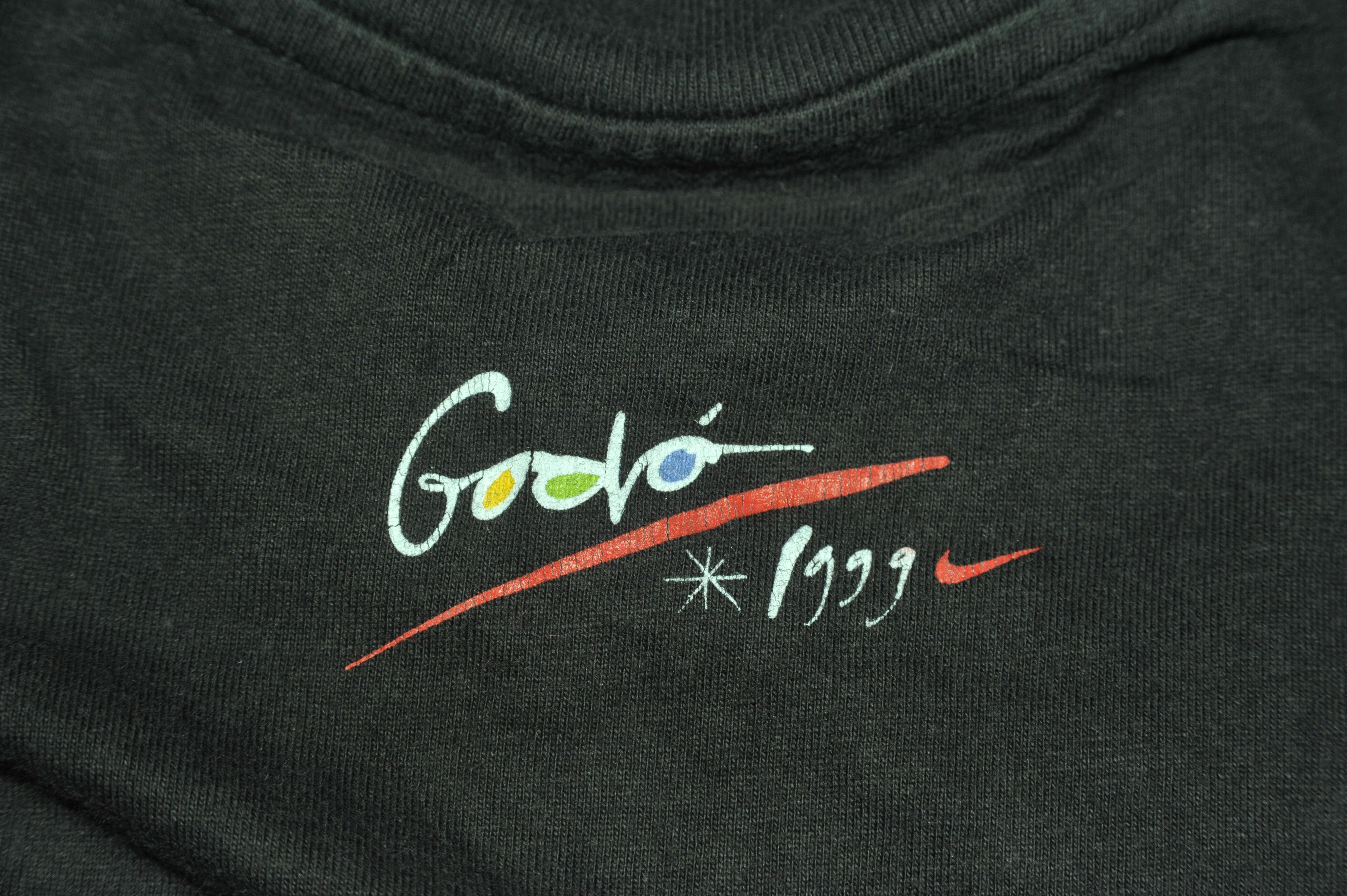 Nike Vintage 1999 Nike Godo Tennis T-shirt Size US S / EU 44-46 / 1 - 4 Thumbnail