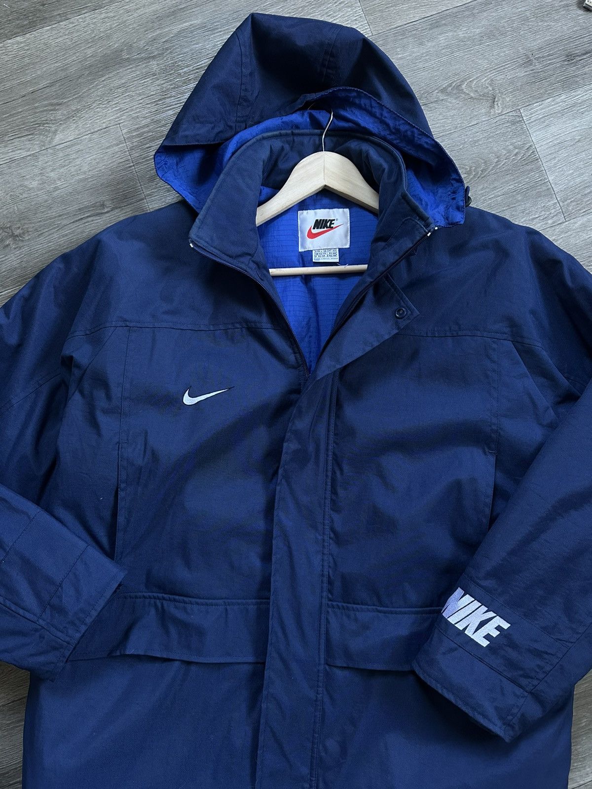 Nike × Vintage 🫧NIKE Vintage Parkas Jacket Men’s Size US L / EU 52-54 / 3 - 2 Thumbnail