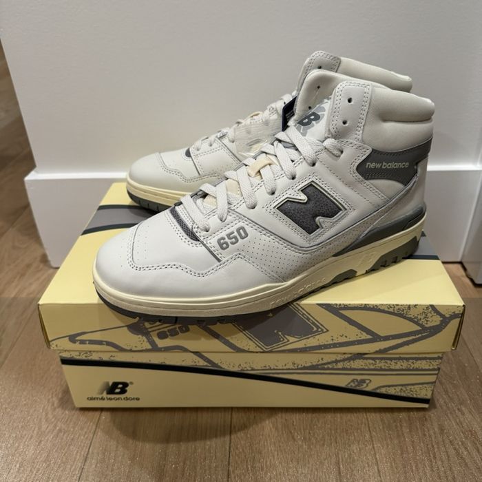 New Balance Aime Leon Dore x New Balance 650R White/Silver NIB