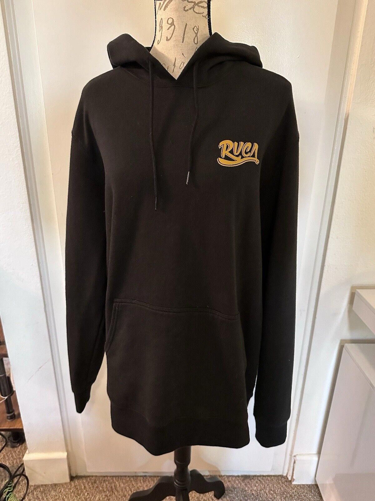 RVCA RVCA Men's 'Scoreboard' Pullover Hoodie Sweatshirt Size L Size US L / EU 52-54 / 3 - 1 Thumbnail