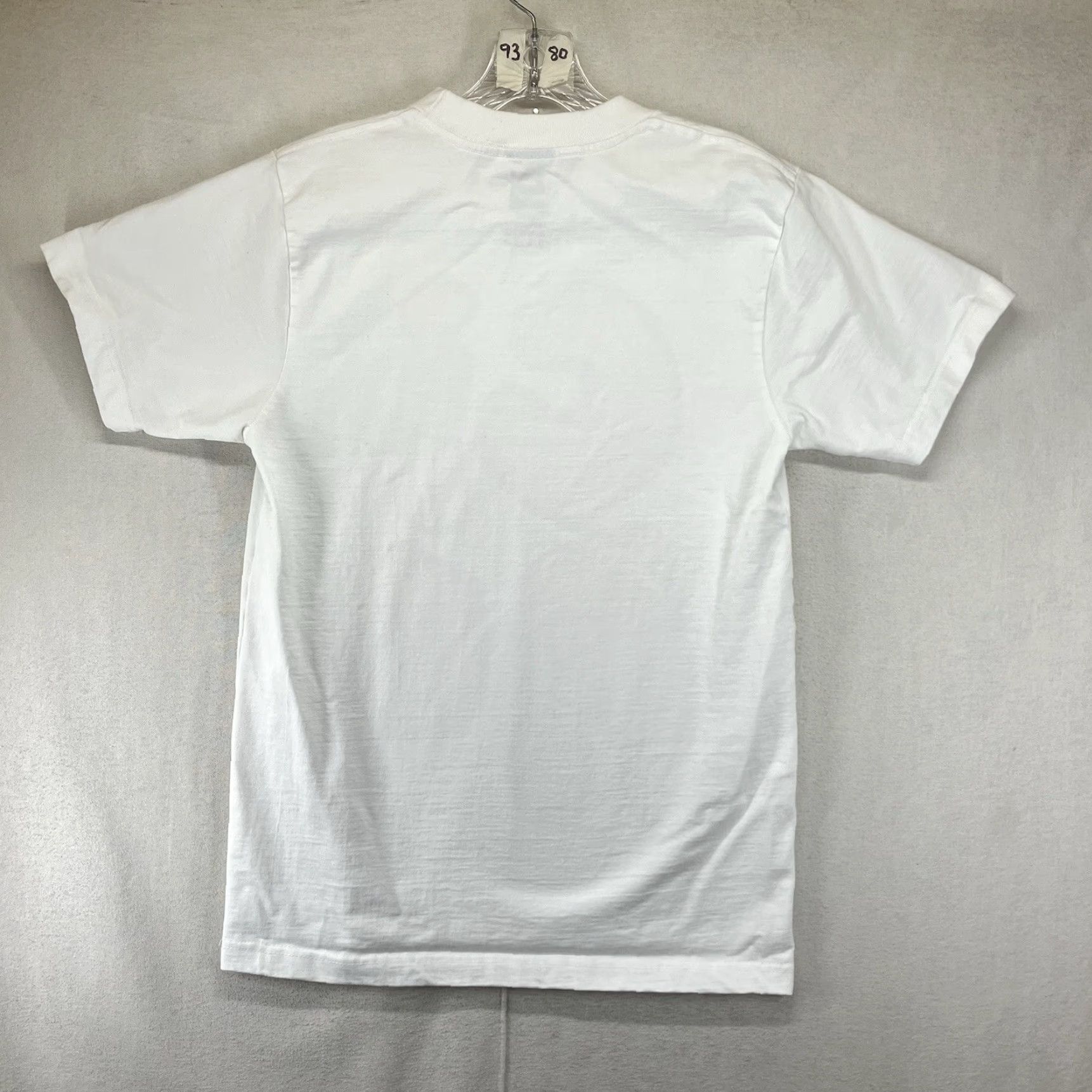 Etro Women's T-Shirt Ciao Limon Short Sleeve White Crew Neck Pullover Logo Front Graphic 90s Retro Heavyweight Cotton USA Small SS Size 28" / US 6 / IT 42 - 2 Thumbnail