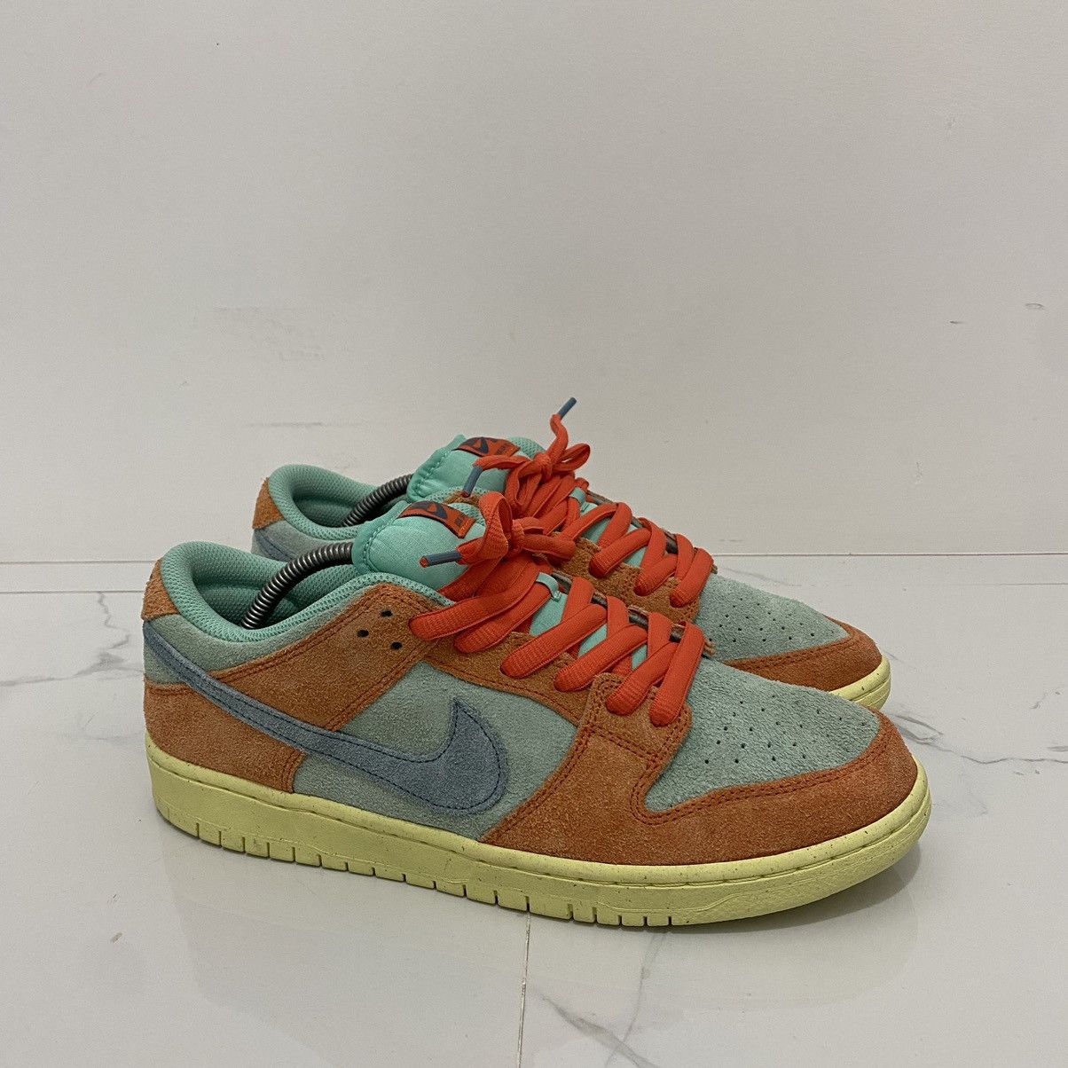 Nike Nike SB Dunk Low Orange Emerald Rise Size US 10 / EU 43 - 1 Thumbnail