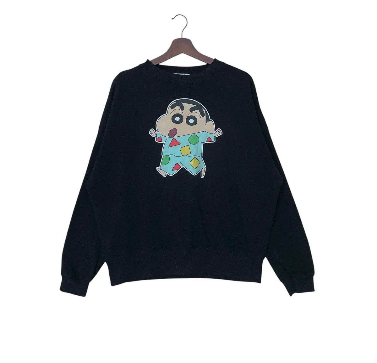 Vintage Vintage Movie Anime Shin-chan Sweatshirt 2000s Size US M / EU 48-50 / 2 - 1 Thumbnail