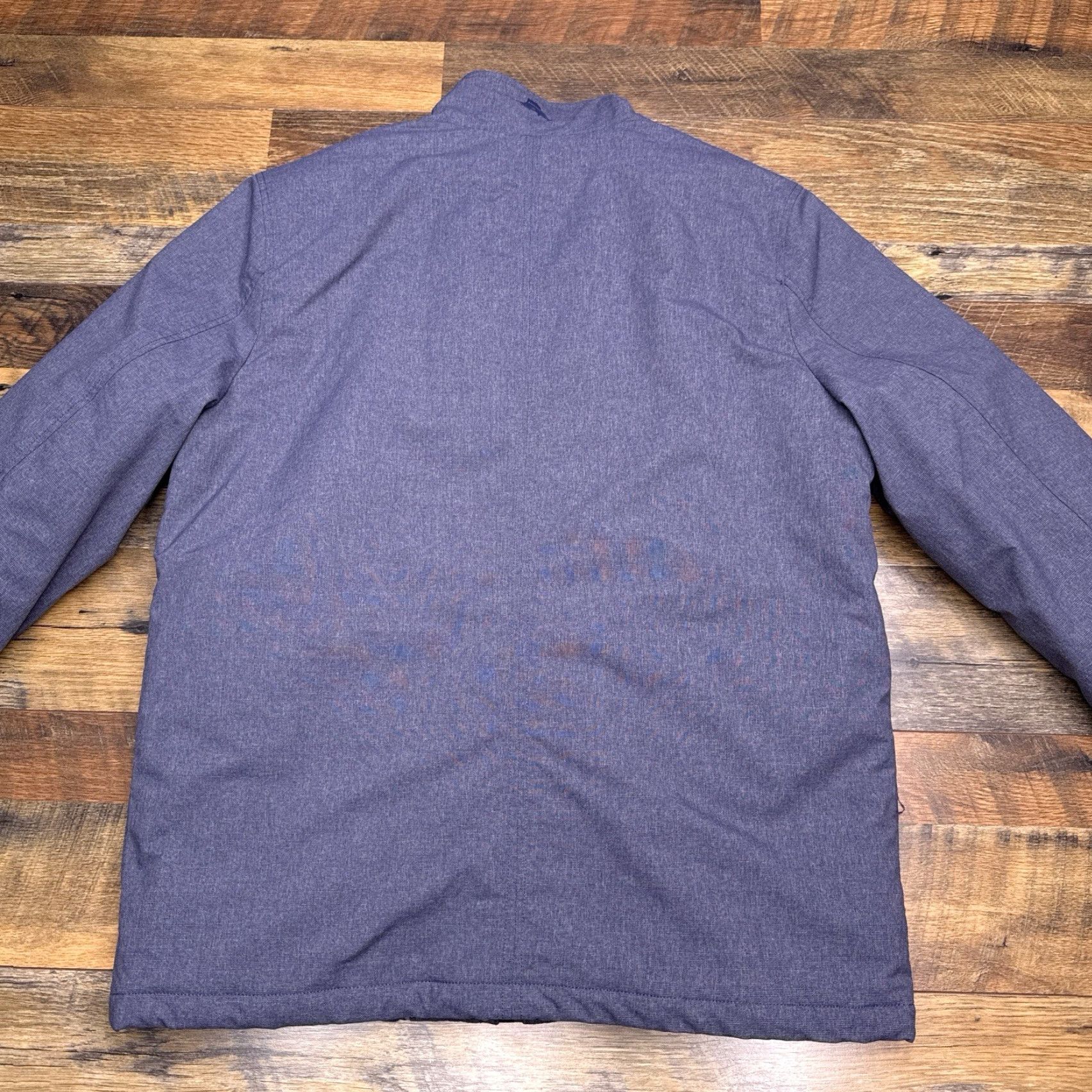 Tommy Bahama Tommy Bahama Cisco Bay Jacket Coat Mens L Blue Full Zip Bomber Jacket Size US L / EU 52-54 / 3 - 3 Thumbnail