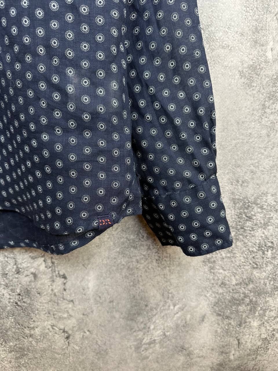 Derek Rose Derek Rose London Pure Linen Luxury Pajama Shirt Medallion Size US M / EU 48-50 / 2 - 8 Thumbnail