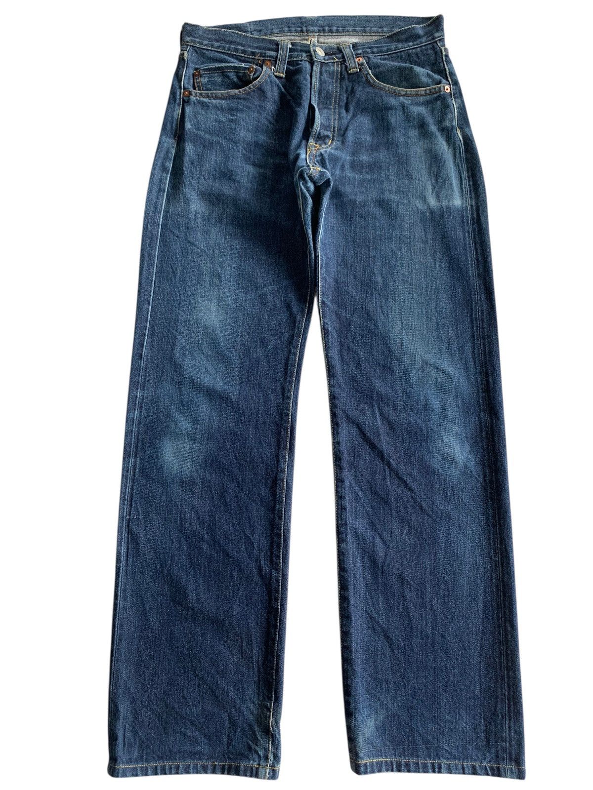 KOJIMA GENES KOJIMA SELVEDGE BUTTON FLY FADED JAPANESE DISTRESSED DENIM Size US 30 / EU 46 - 15 Thumbnail