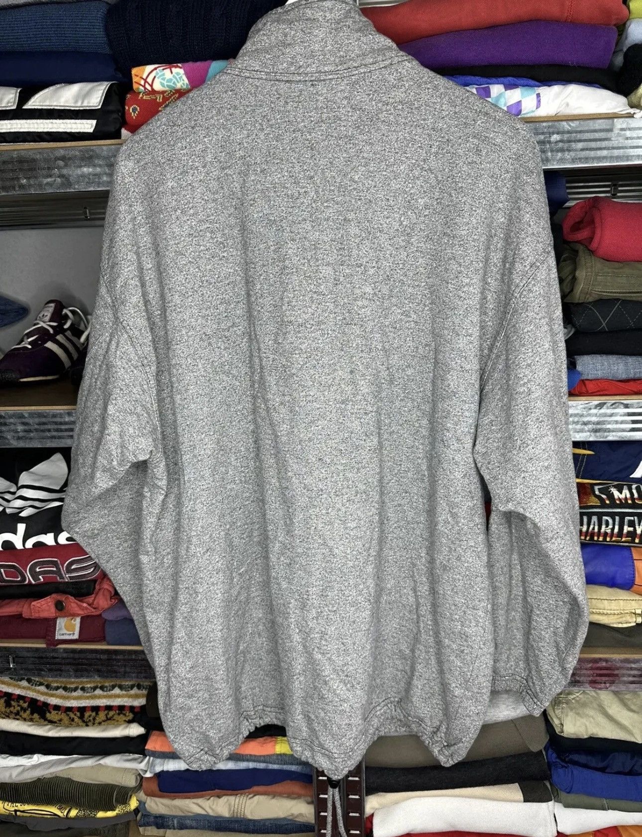 Champion Champion USA Zip 1/4 Vintage Sweatshirt Big Embroidered Logo Size US XL / EU 56 / 4 - 2 Thumbnail