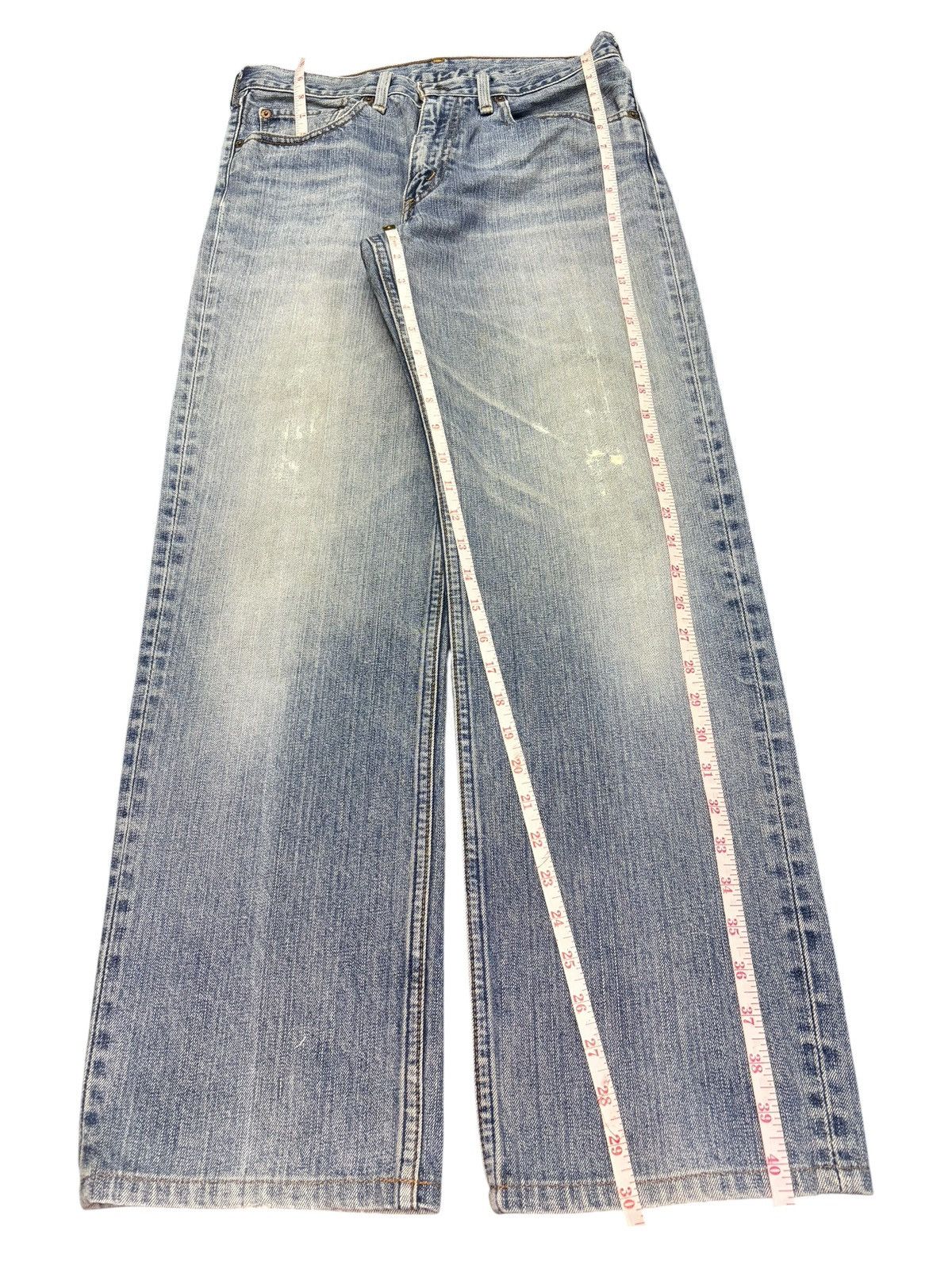Levi's Vintage 90s Levis 502 Faded Wash Distressed Jeans Size US 31 - 7 Thumbnail