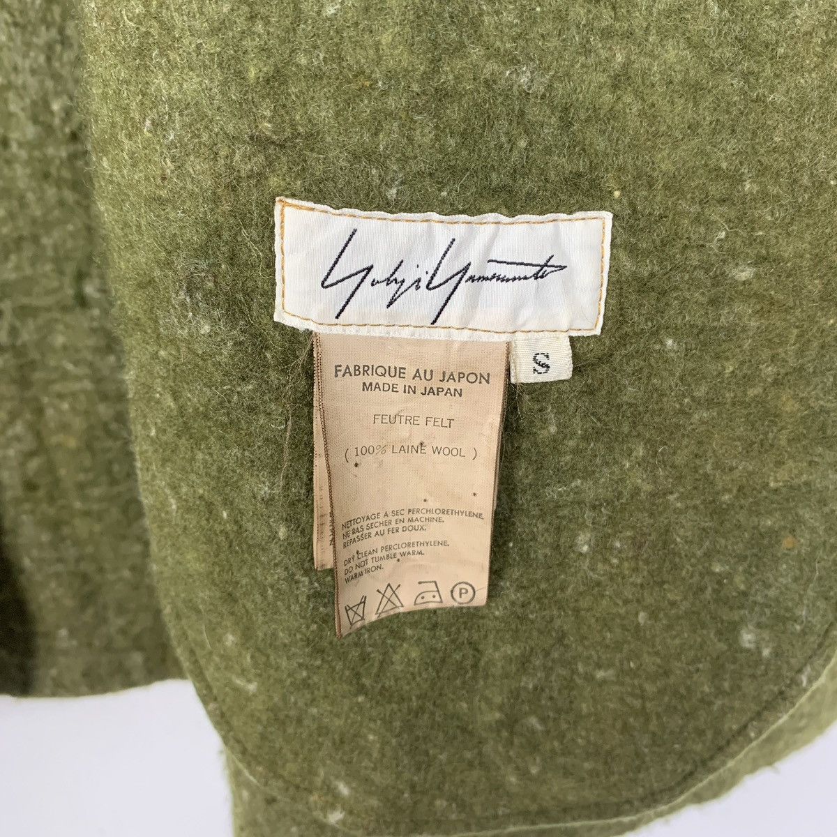 Yohji Yamamoto Stunning AW 1996 Yohji Yamamoto Jacket Wool Blend Woman Coat Size S / US 4 / IT 40 - 12 Thumbnail