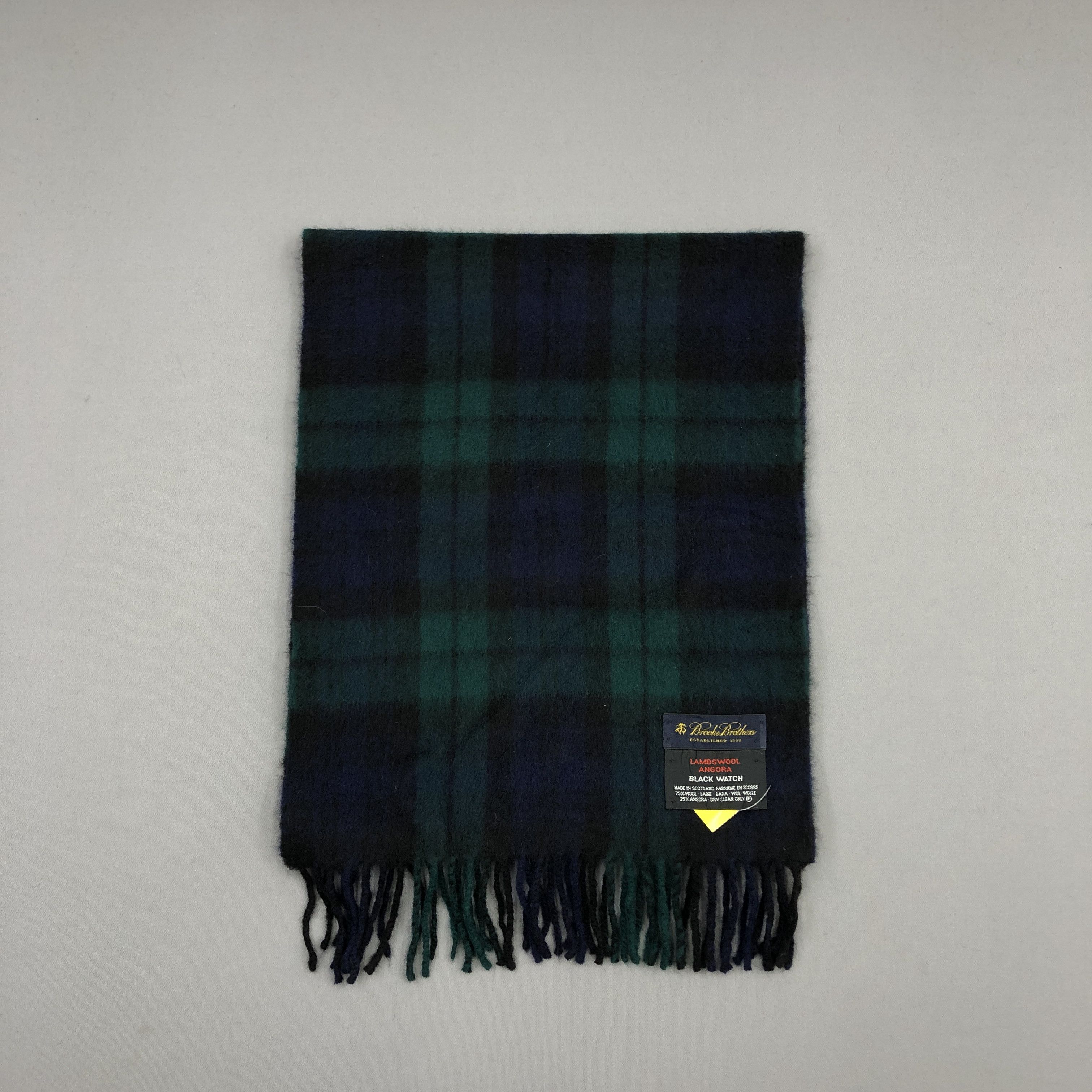 Brooks Brothers Vintage Brooks Brothers Scarf Muffler Wool Cashmere Scarves Size ONE SIZE - 3 Thumbnail
