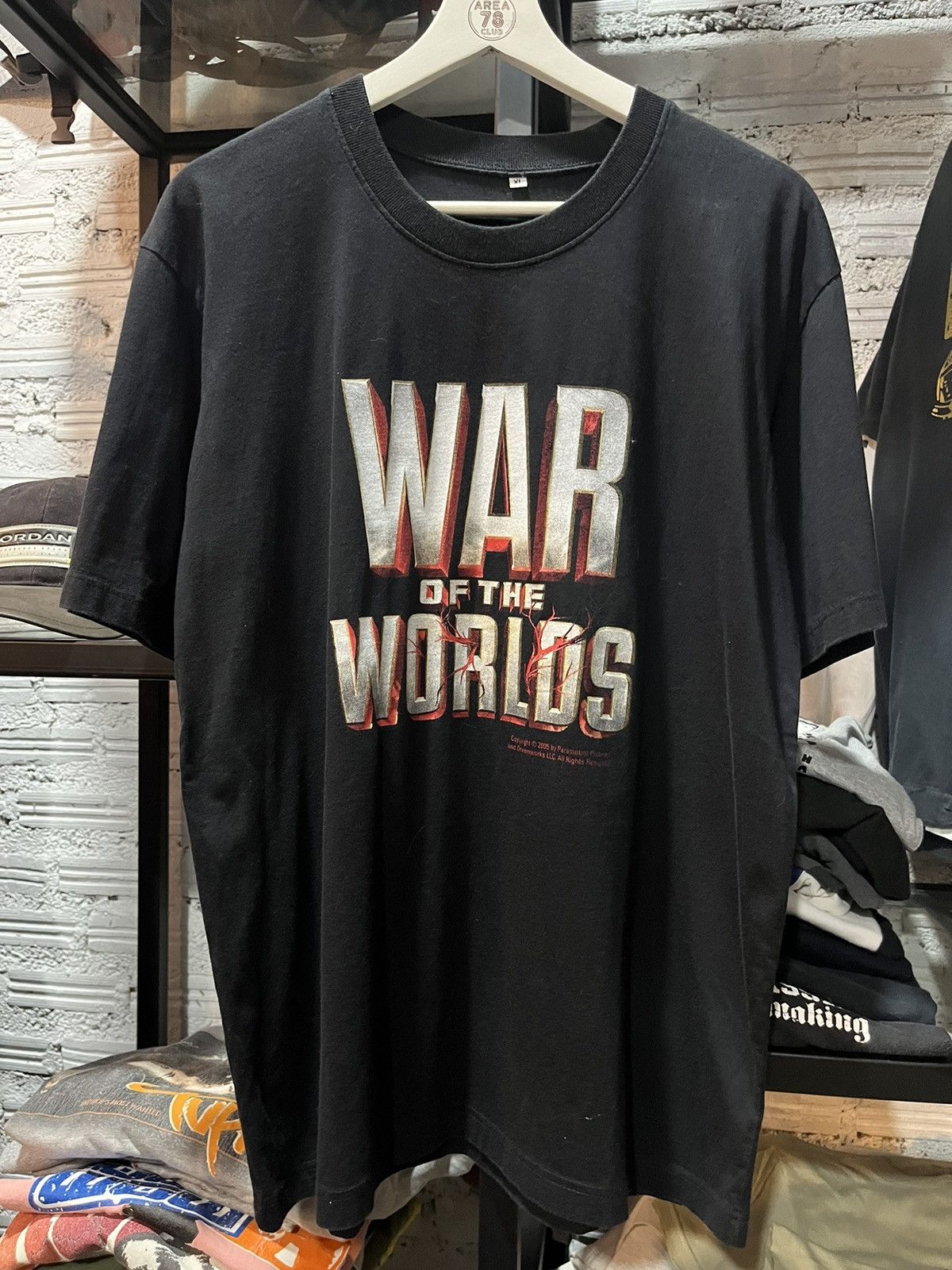 Vintage War Of The World Tom Cruise Movie Promo Tee 2005s Size US L / EU 52-54 / 3 - 1 Thumbnail