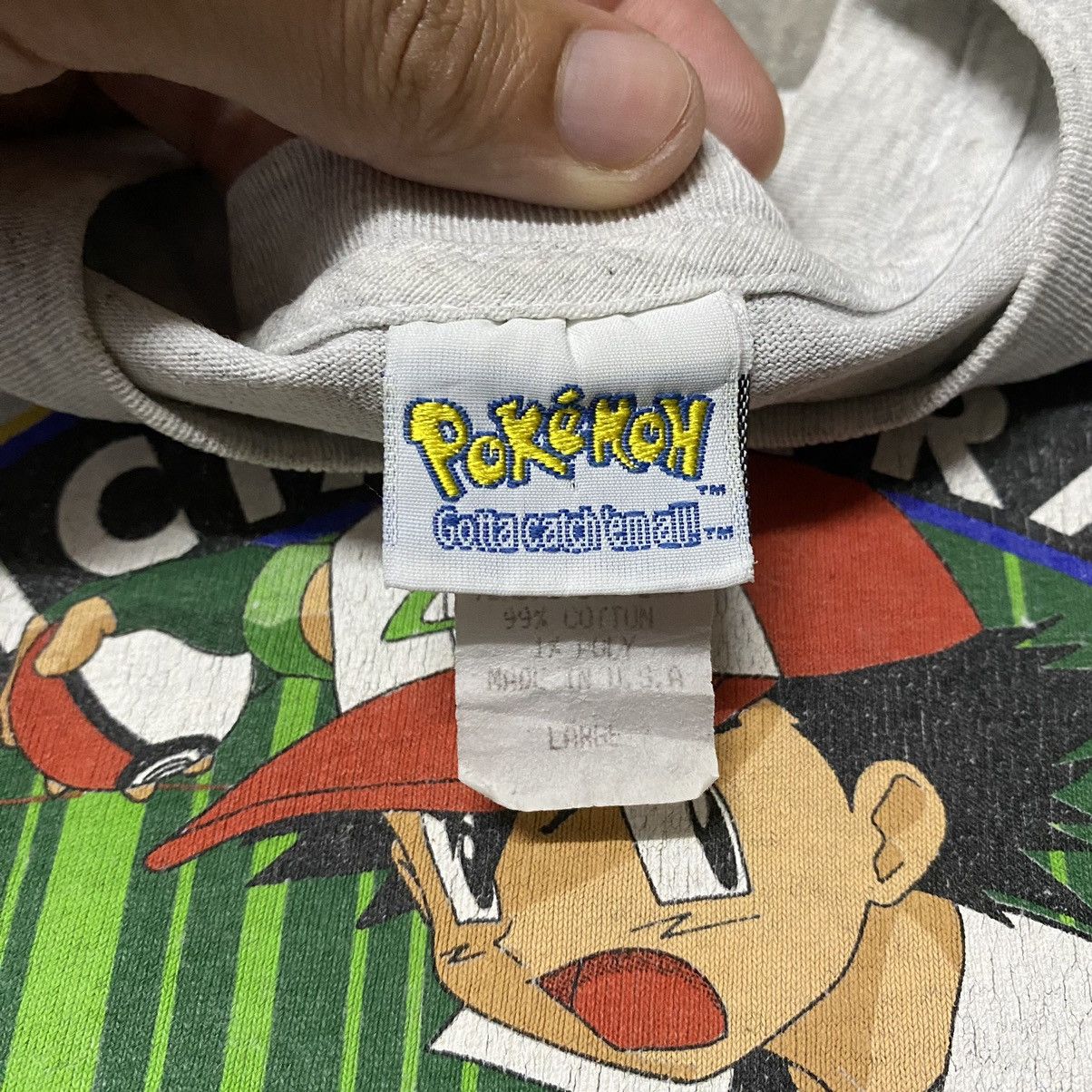 Pokemon × Vintage Vintage 90s Pokemon Ash Trainer Anime T Shirt Nintendo Size US S / EU 44-46 / 1 - 3 Thumbnail