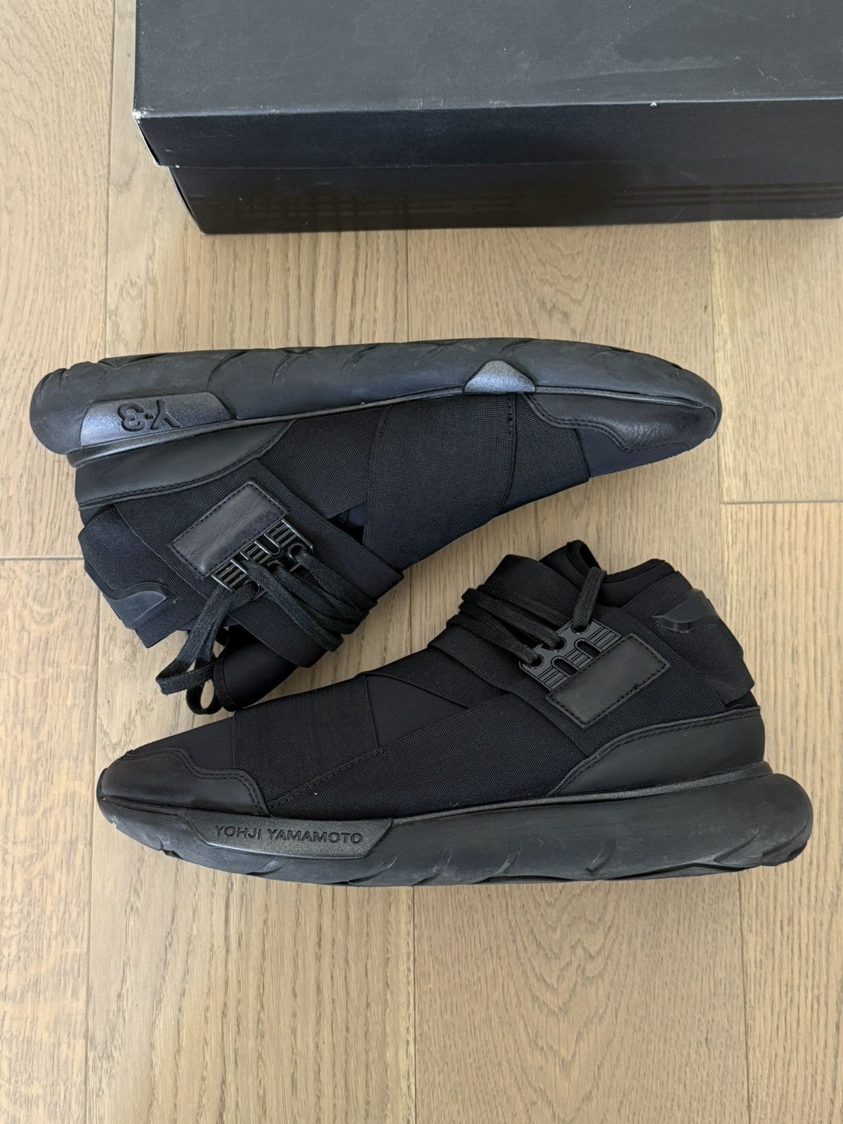 Y-3 Y-3 Qasa High Black Size US 10 / EU 43 - 8 Thumbnail