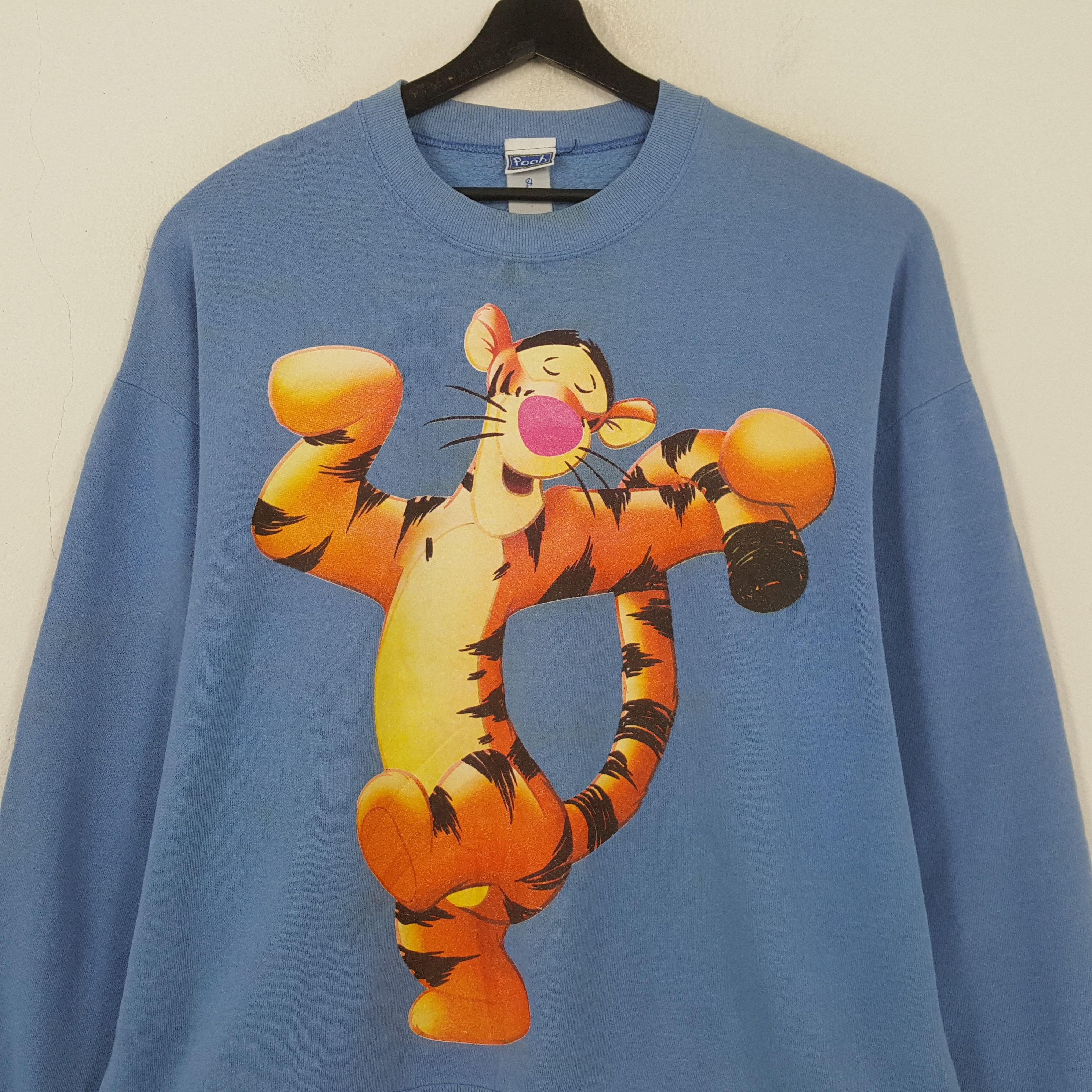 Disney Disney Tiger Streetwear Style Sweatshirt RR7 Size US XL / EU 56 / 4 - 2 Thumbnail