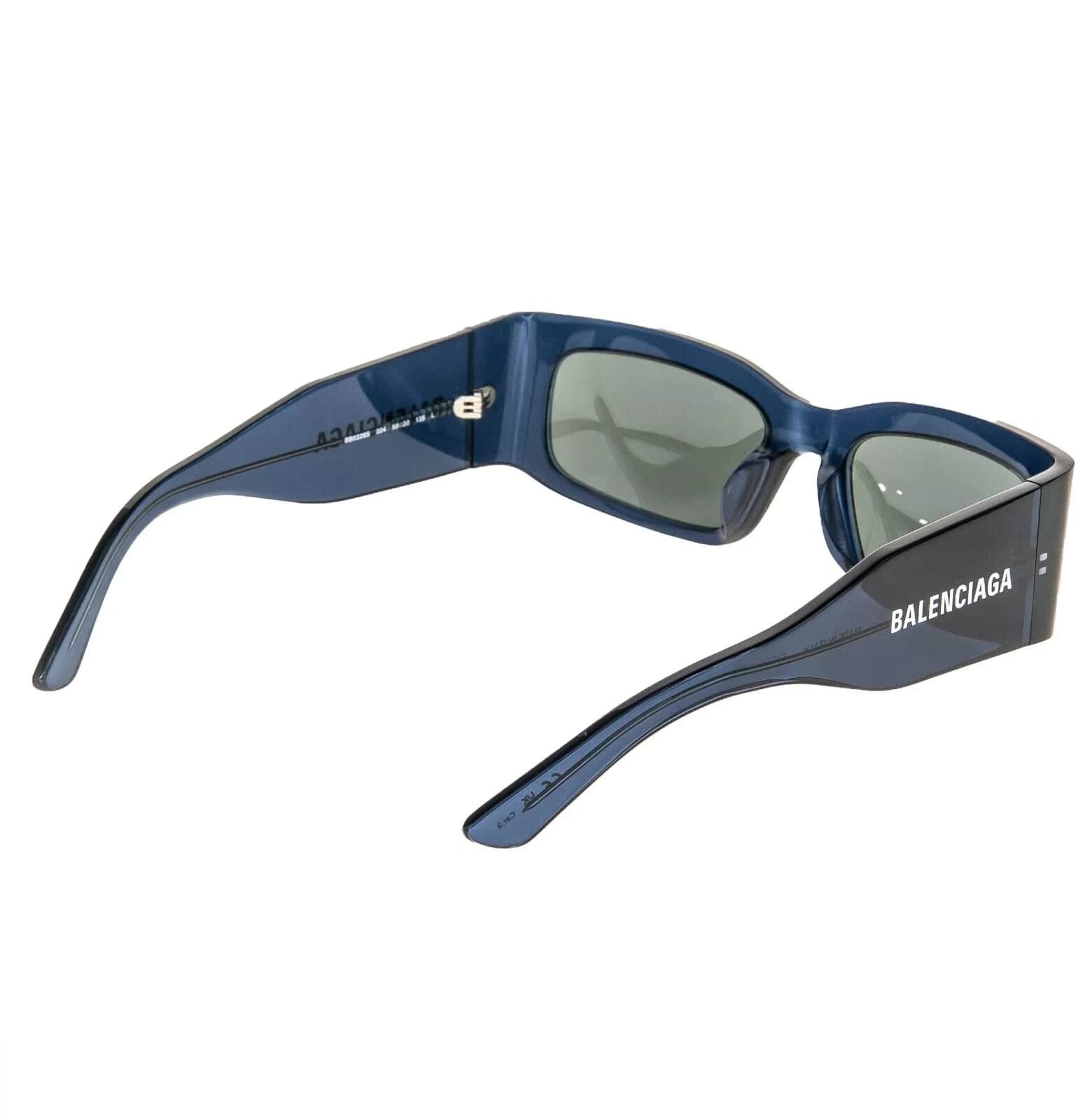 Balenciaga BALENCIAGA PANTHER 0328 Blue Mirrored Sunglass BB0328S 004 Size ONE SIZE - 2 Thumbnail