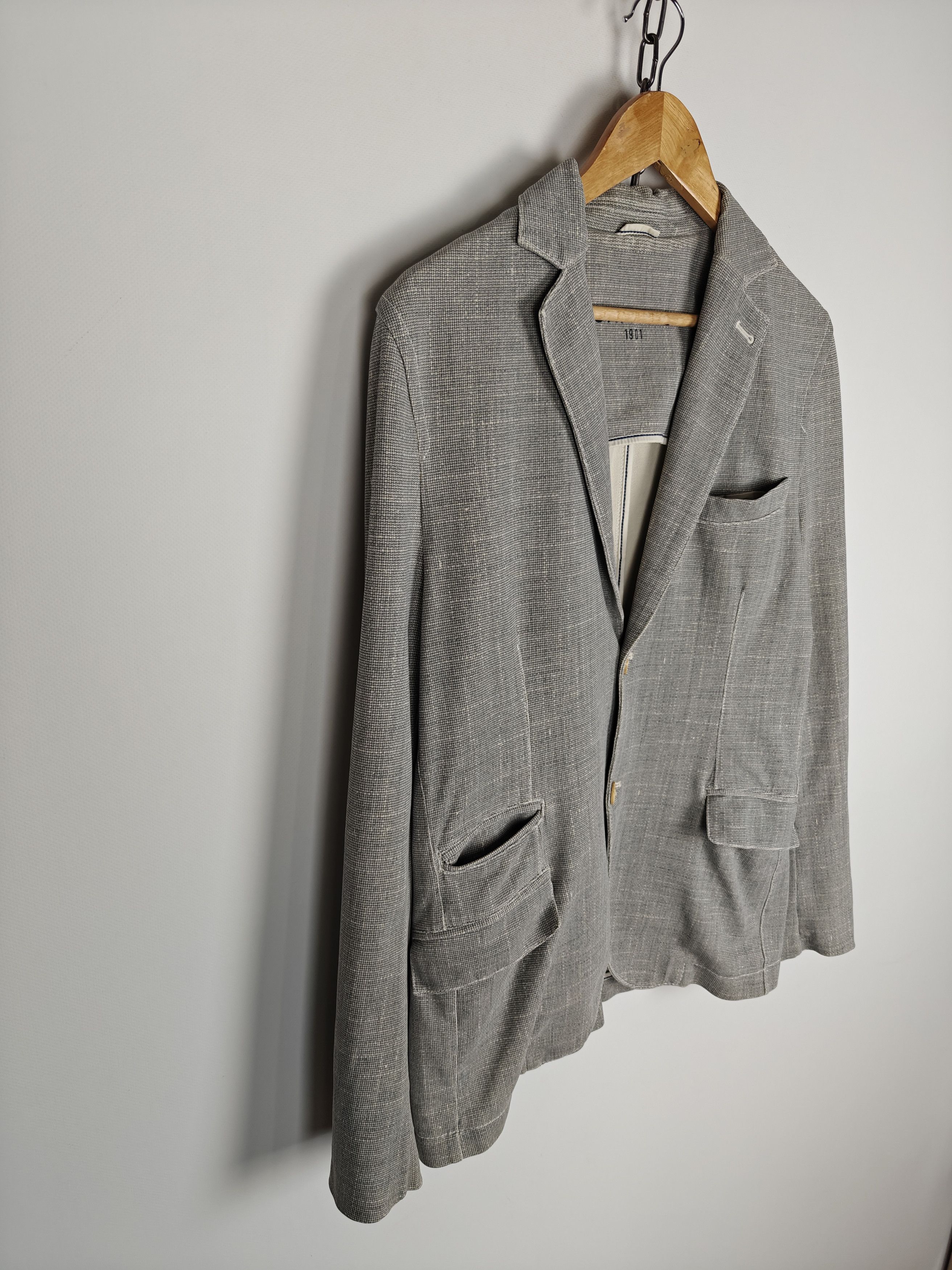 Circolo 1901 Circolo 1901 Blazer Jacket Gray size IT48 (US 38R) Size 38R - 4 Thumbnail