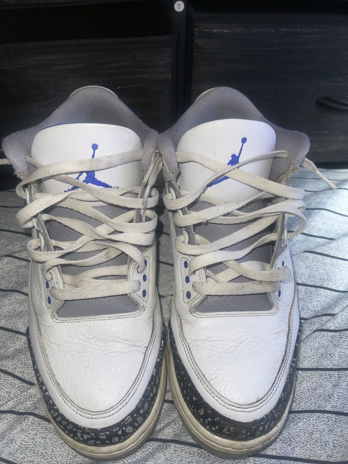 Jordan Brand Jordan 3 Retro “ Racer Blue” Size US 9.5 / EU 42-43 - 1 Thumbnail