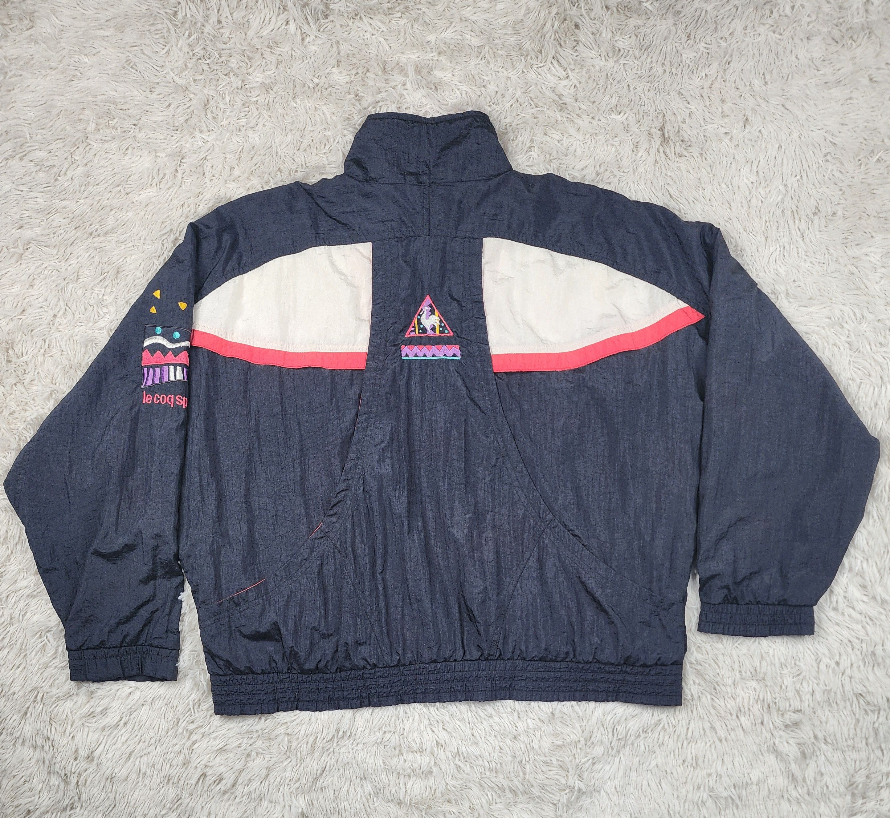 Le Coq Sportif Vintage Le coq sportif fulll zipper windbreaker jacket Size US S / EU 44-46 / 1 - 9 Thumbnail