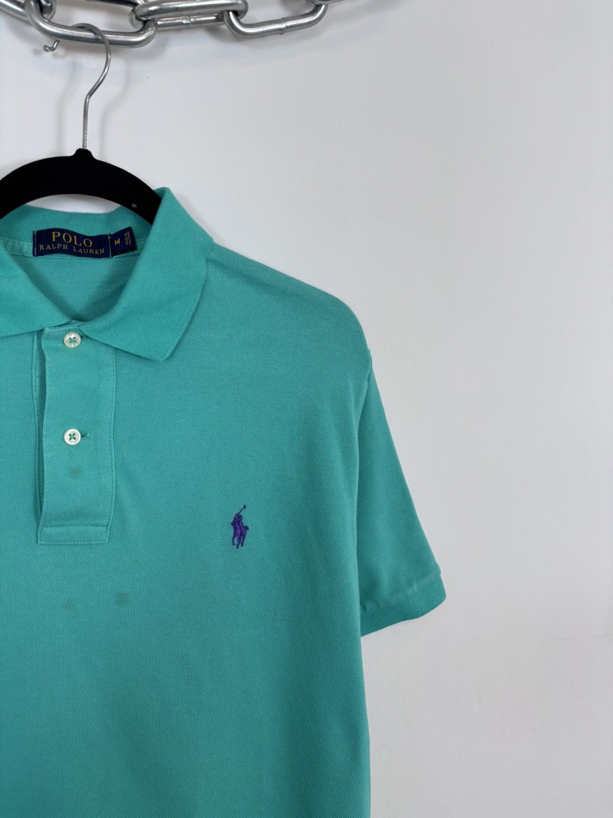 Polo Ralph Lauren Polo Ralph Lauren Men’s Green Cotton Short Sleeve Polo Shirt Size US M / EU 48-50 / 2 - 3 Thumbnail