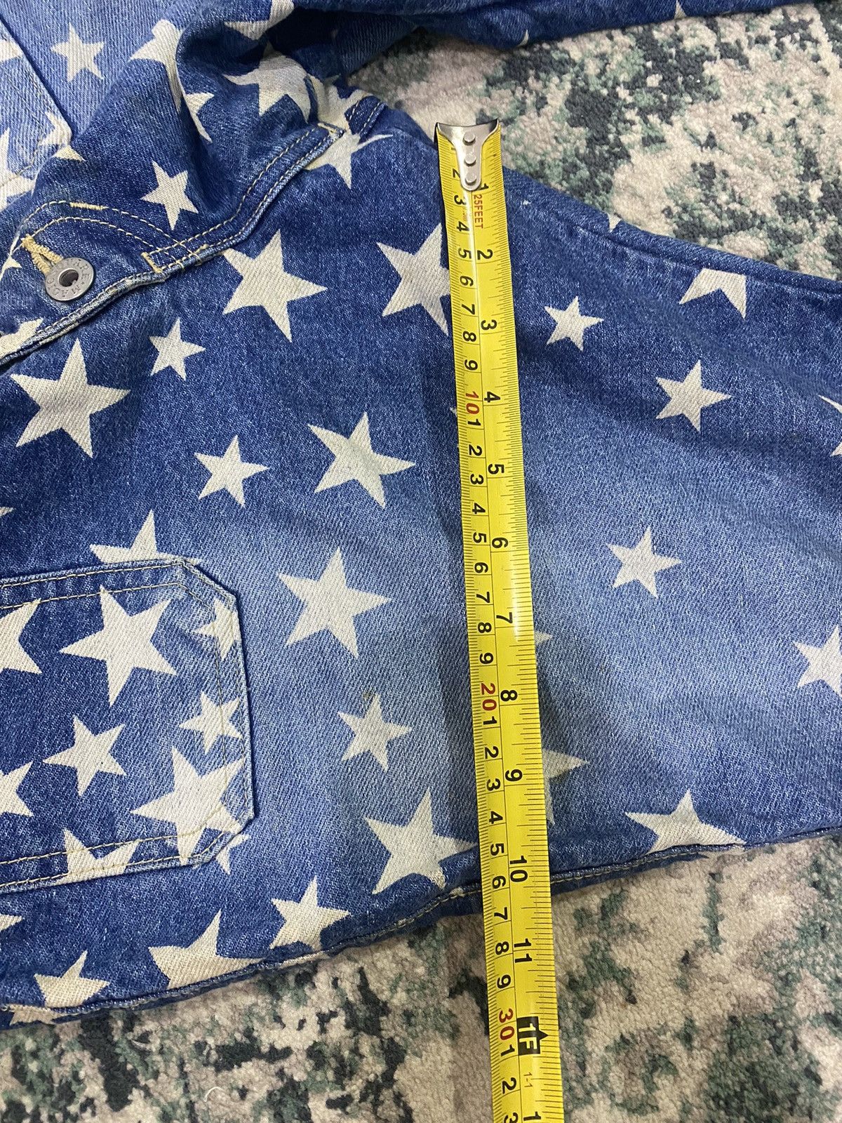 Hysteric Glamour Magic Square Star Printed Hysteric Style Flare Denim Size US 28 / EU 44 - 7 Thumbnail