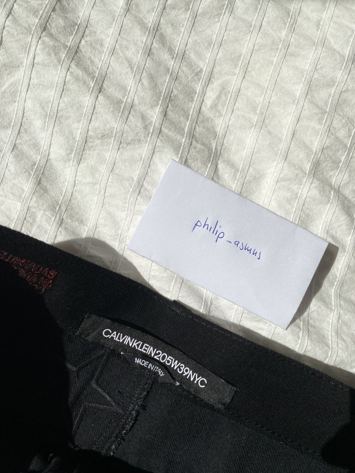 Calvin Klein 205W39NYC × Raf Simons $1000 Raf Simone CK205 Star Denim 29 30 46 Size US 30 / EU 46 - 4 Thumbnail