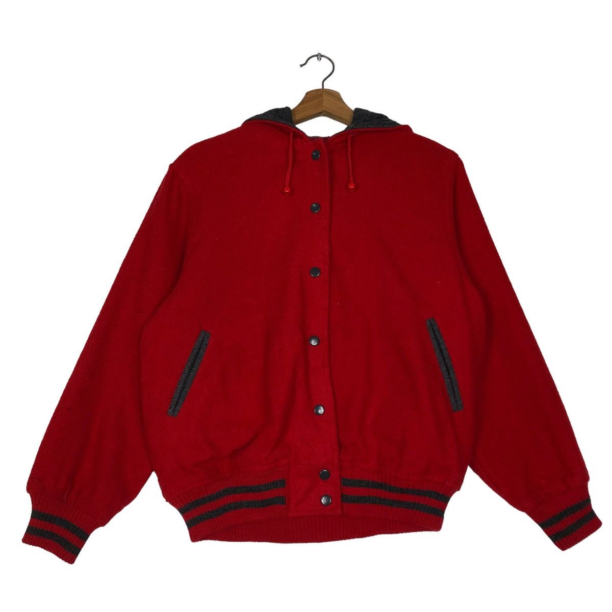 Japanese Brand 🔥90’s Vintage Varsity Jacket Japan Inspire Issey Miyake Size US M / EU 48-50 / 2 - 1 Thumbnail