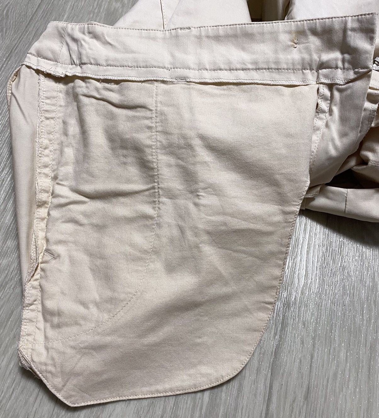 Moschino Women’s Moschino Cheap and Chic Beige Cotton Trousers Pants Size 28" / US 6 / IT 42 - 17 Thumbnail
