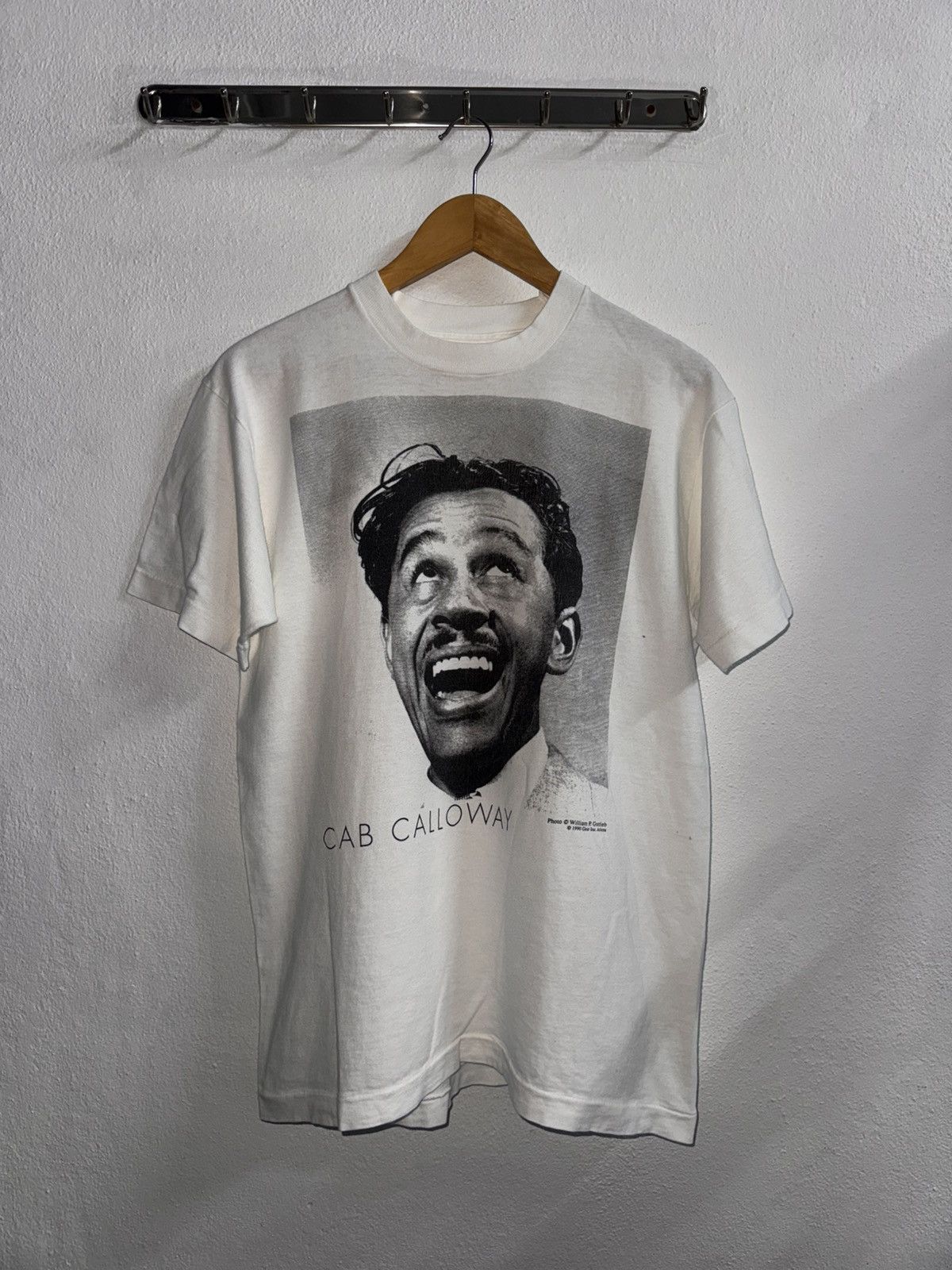 Fruit Of The Loom 90s Gear inc. william P.Gottlieb Cab Calloway Photo Tee Size US M / EU 48-50 / 2 - 1 Thumbnail