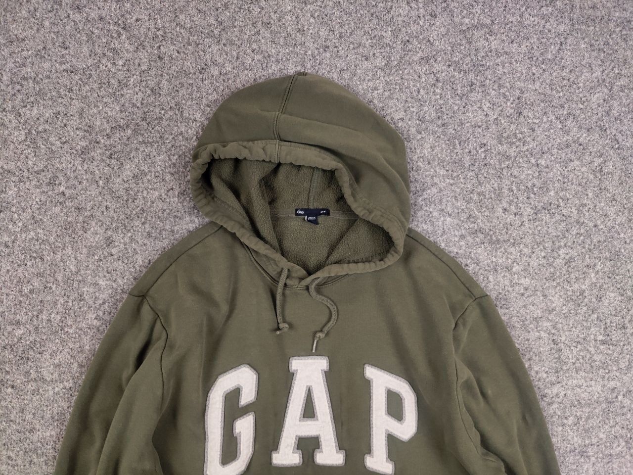 Gap Vintage Gap Military Green Logo Classic Hoodie Y2K style Size US M / EU 48-50 / 2 - 8 Thumbnail