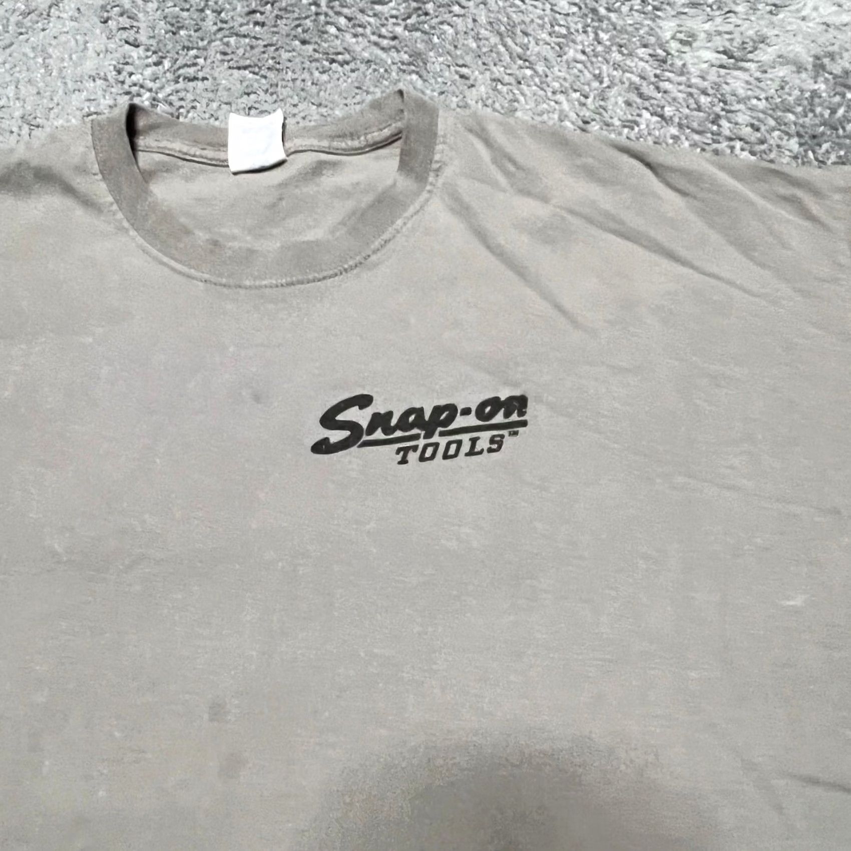 Vintage SnapOn Tools Shirt Mens XXL Gray Tee Graphic Print Size US XXL / EU 58 / 5 - 4 Thumbnail