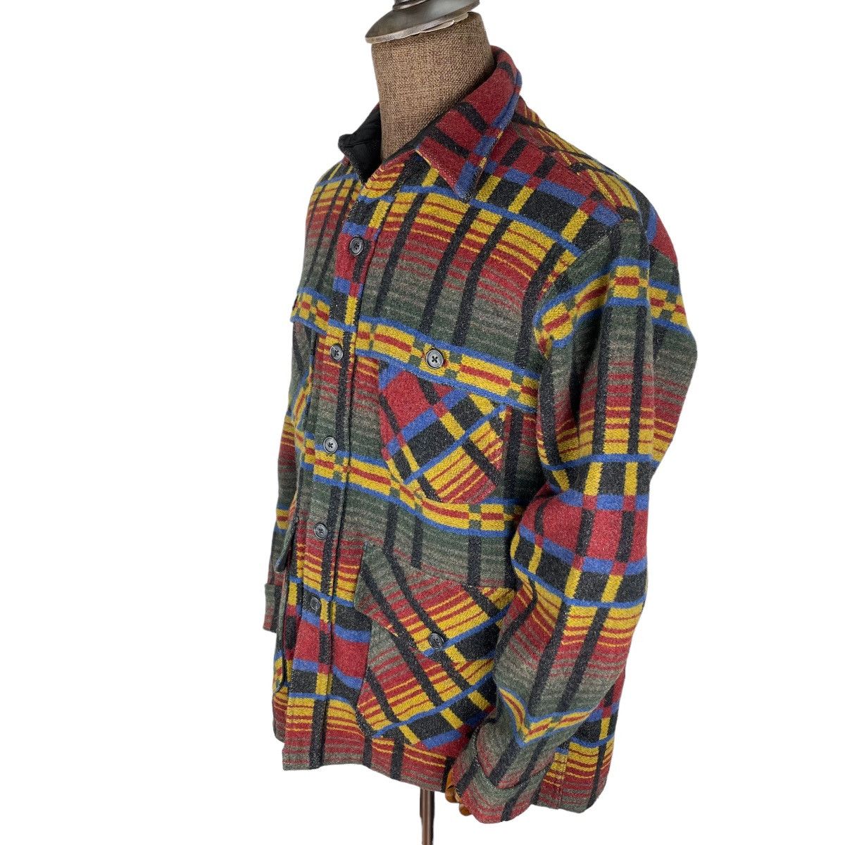 Woolrich Woolen Mills ☀️WOOLRICH STRIPES COLORWAY MULTI POCKET JACKET LIKE FILSON Size US M / EU 48-50 / 2 - 2 Thumbnail