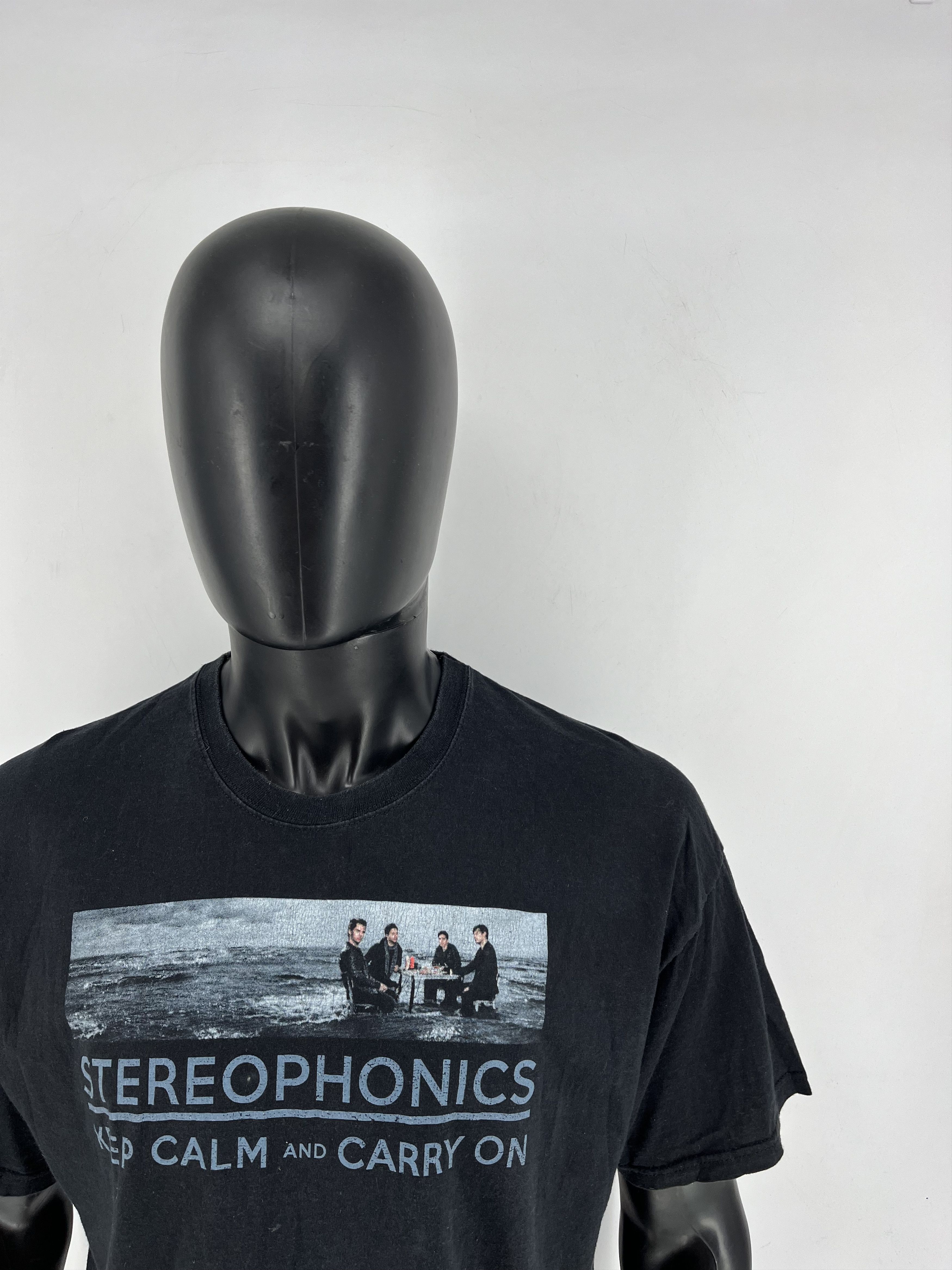 Band Tees × Vintage Stereophonics Keep Calm And Carry On 2010 European Tour Tee Size US XL / EU 56 / 4 - 7 Thumbnail