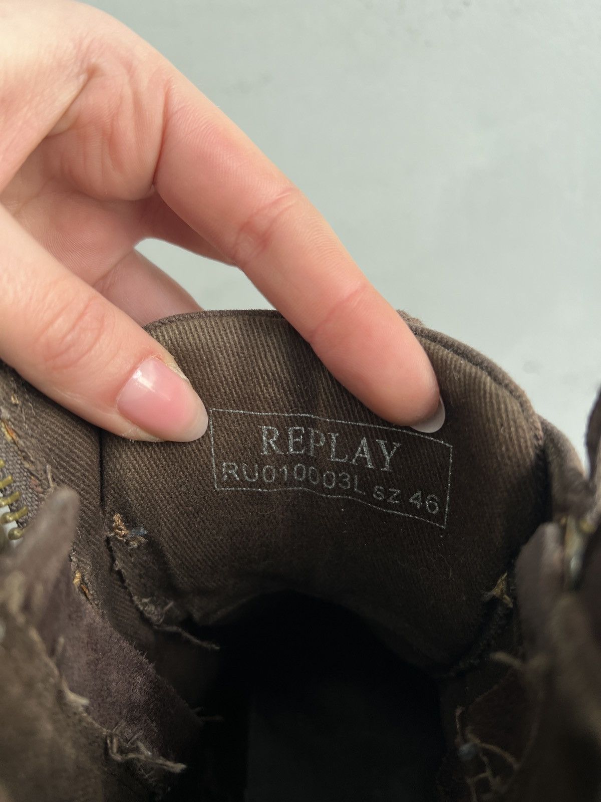 Replay Replay zipper ankle moto boots guidi style y2k hype Size US 13 / EU 46 - 11 Thumbnail