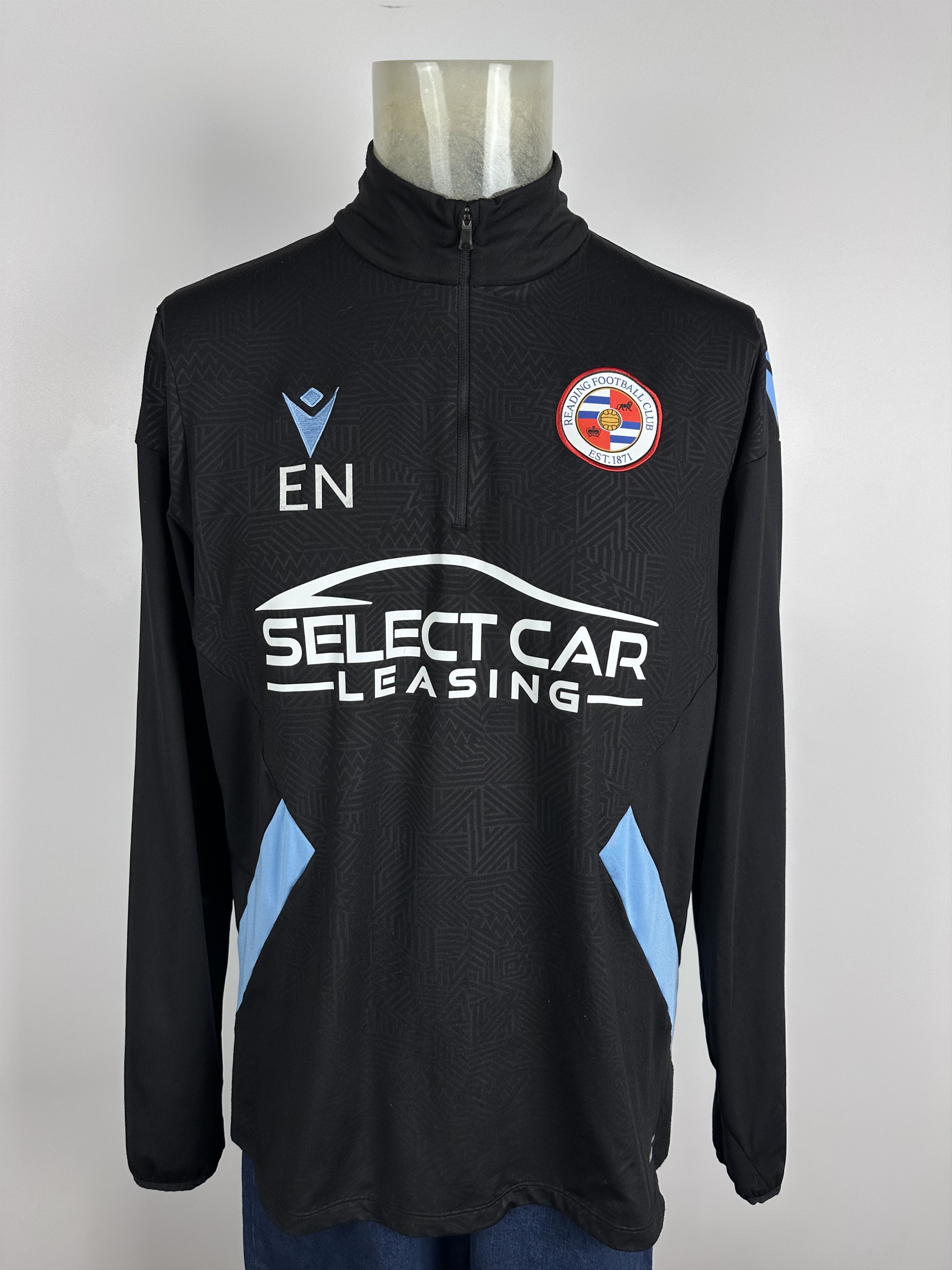 Macron Reading FC 2022 Suit Macron Track Top Soccer Long Sleeve Size US XL / EU 56 / 4 - 1 Thumbnail