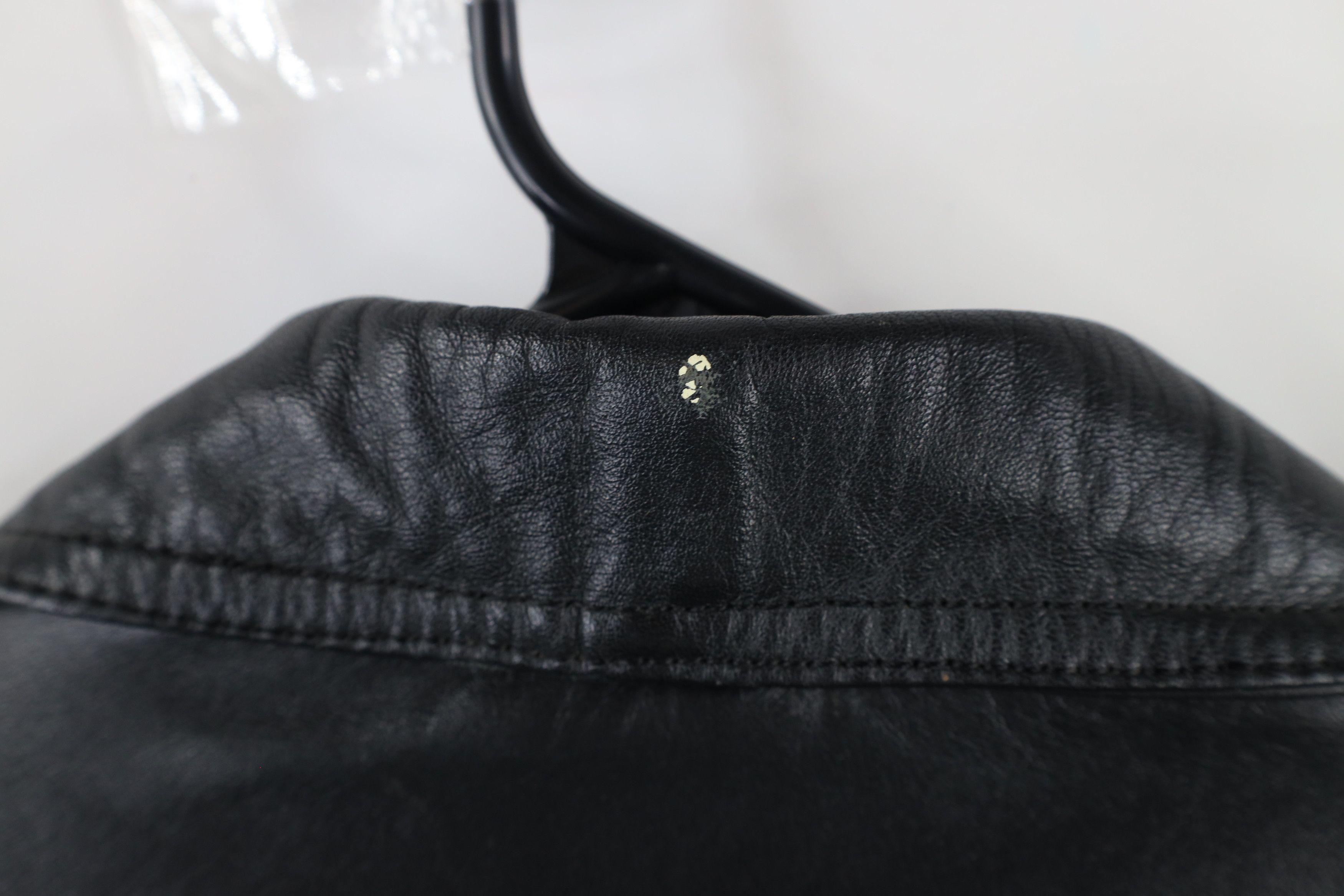 Vintage Vintage 70s Streetwear Belted Motorcycle Jacket Black Size US L / EU 52-54 / 3 - 12 Thumbnail