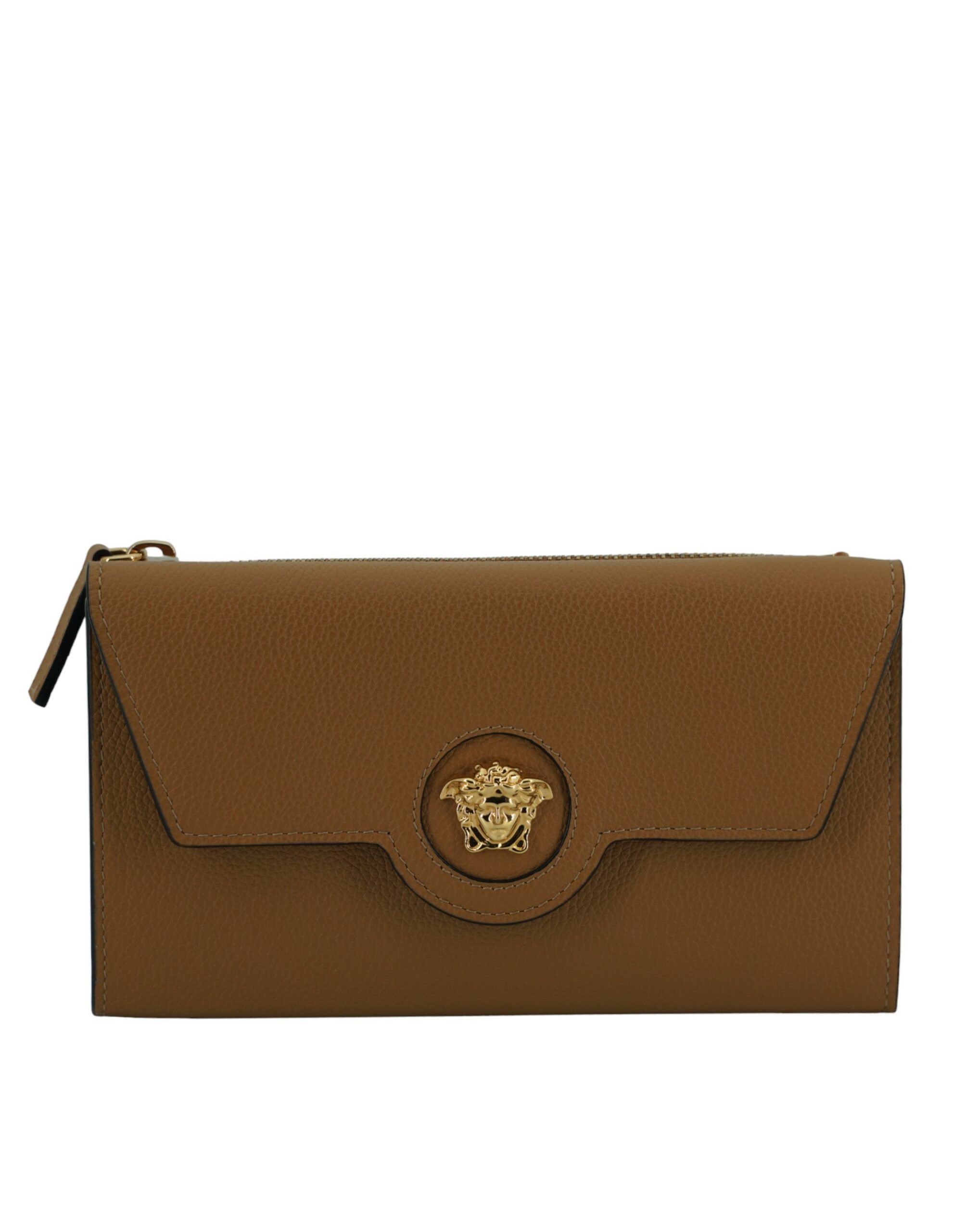Versace Elegant Calf Leather Wallet with Medusa Women's Logo Size ONE SIZE - 1 Thumbnail