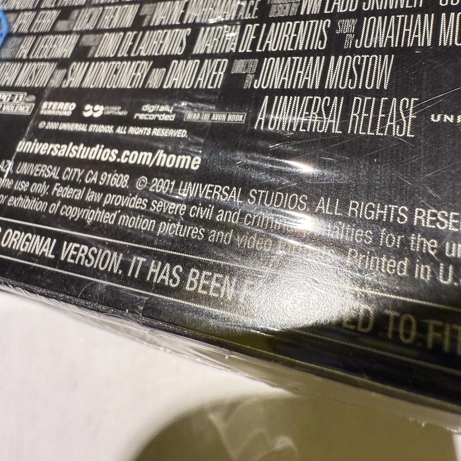 Universal Studios U-571 Special Edition VHS SEALED 2001 Print RARE Hype Size ONE SIZE - 5 Thumbnail