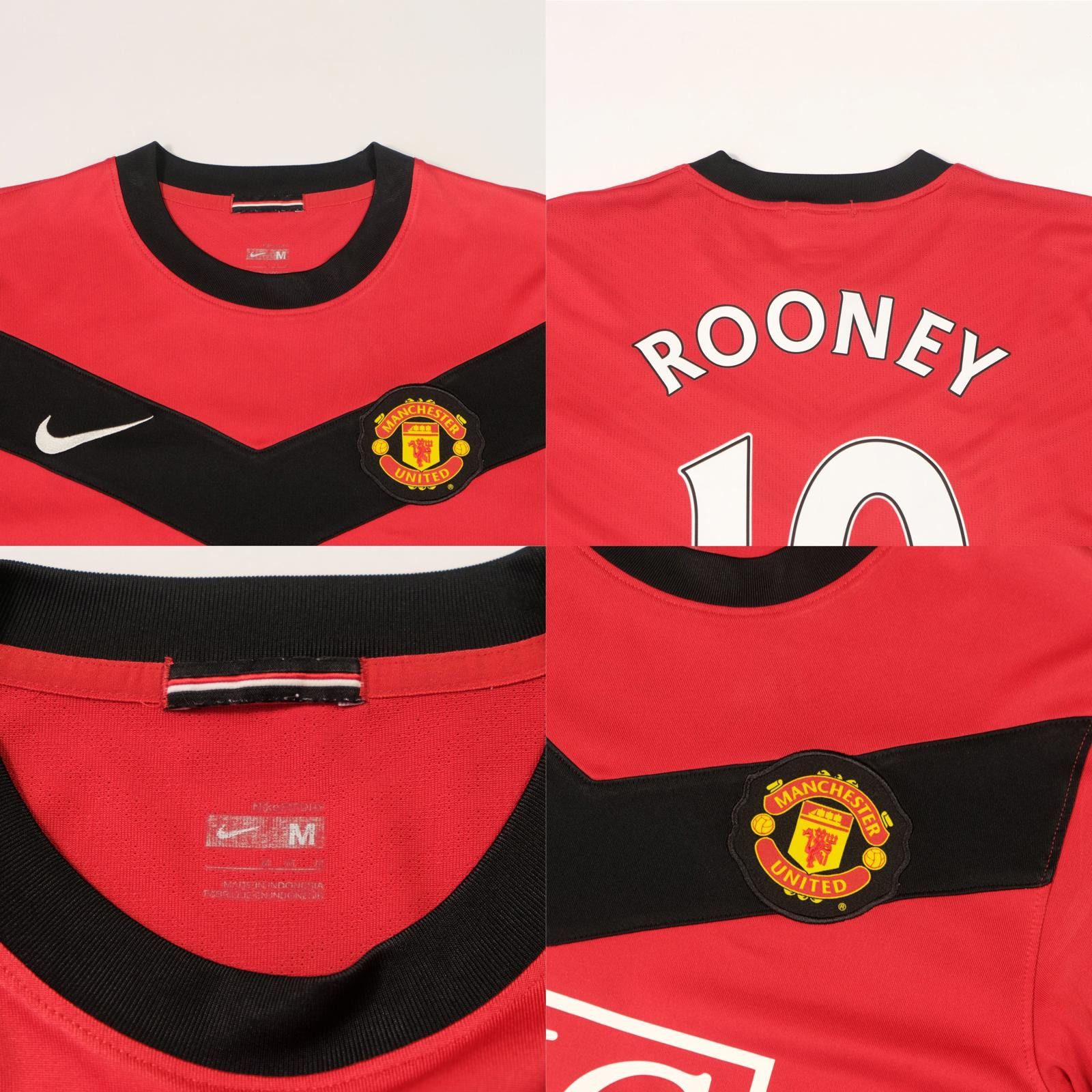 Nike 2009/10 Manchester United Home Shirt Nike Rooney (S/M) Size US M / EU 48-50 / 2 - 5 Thumbnail
