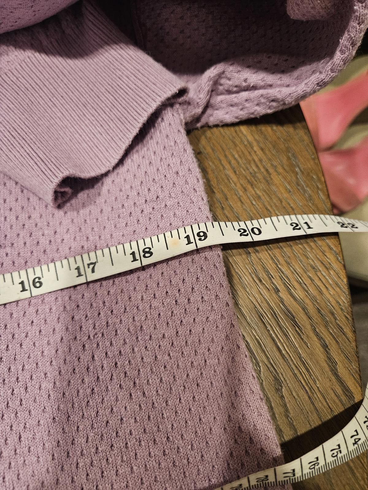 Designer Tommy John Cozy Lilac Waffle Knit Shirt & Joggers Set Size 36" / US 14 / IT 50 - 11 Thumbnail