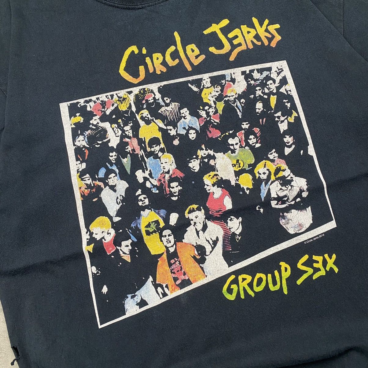 Band Tees y2k Circle Jerks Group Sex Punk Tee Size US L / EU 52-54 / 3 - 2 Thumbnail