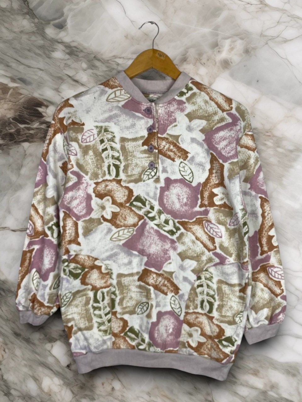 Japanese Brand japanese brand floral sweatshirt nice design Size US L / EU 52-54 / 3 - 1 Thumbnail