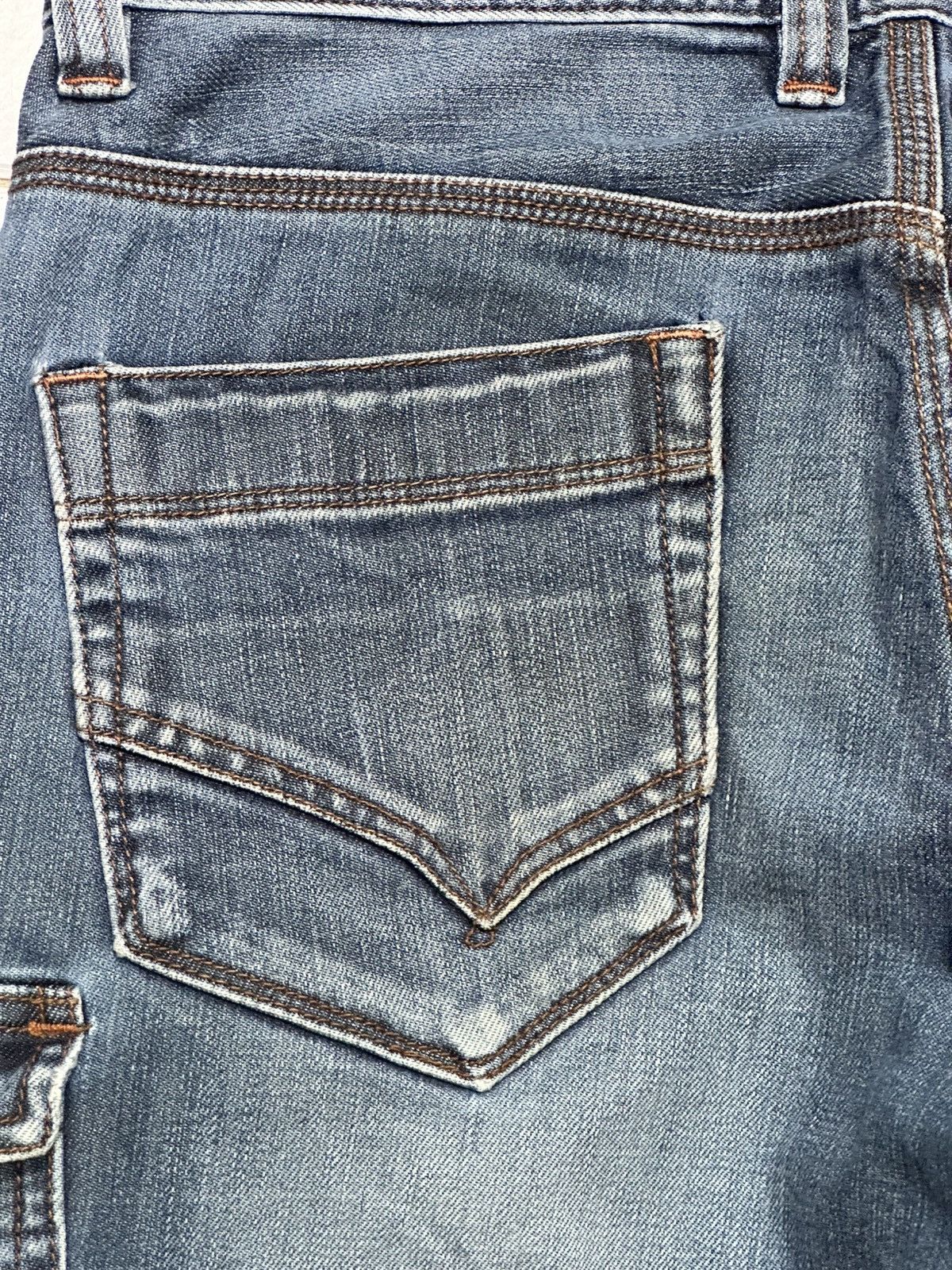 Nicole Club Hideaways Nicole Club Distressed BOOTCUT Multipocket Cargo Size US 32 / EU 48 - 8 Thumbnail