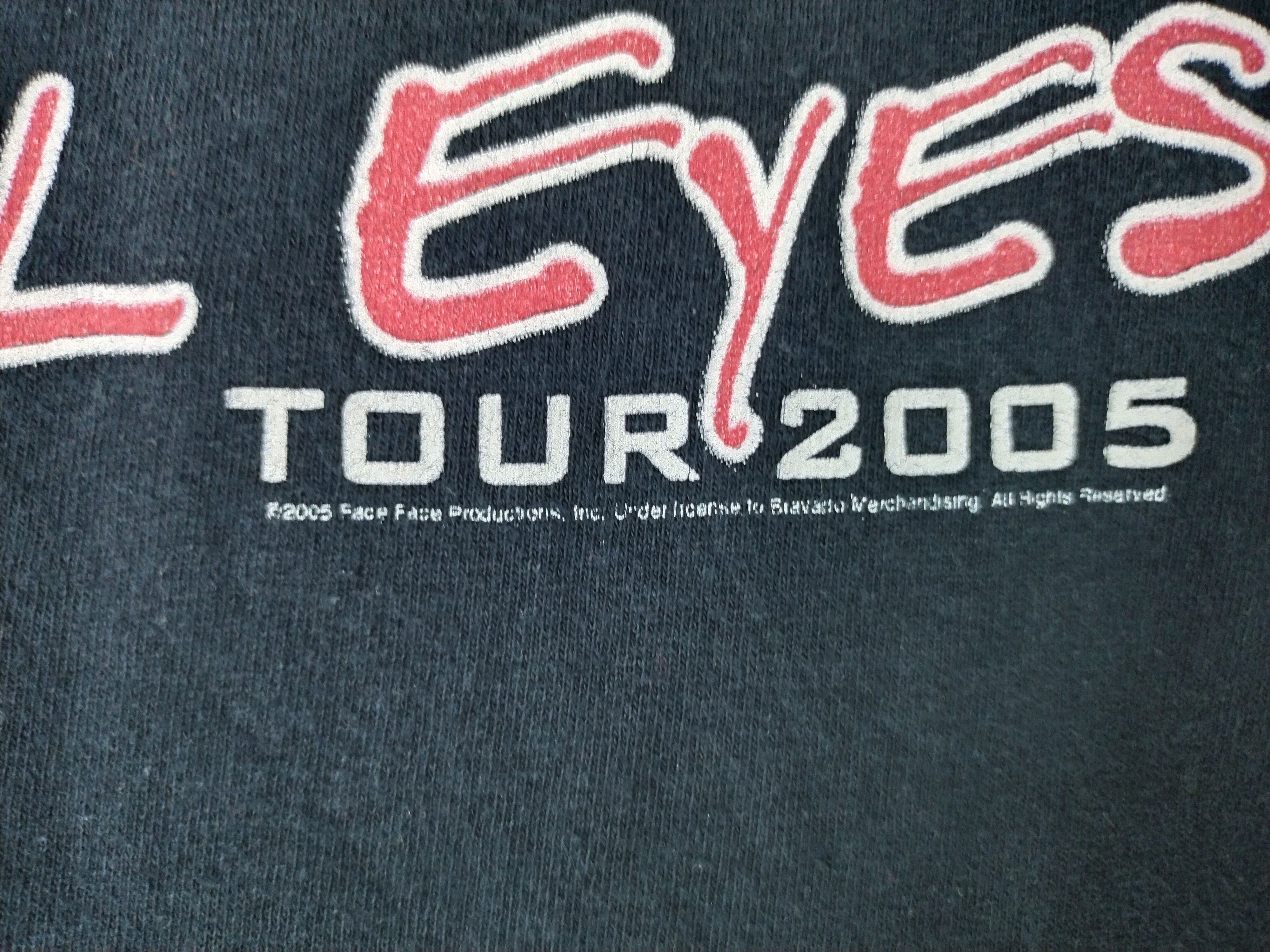 Rap Tees 05's Tour Vintage Hazel Eyes Kelly Clarkson Shirt Tee Size US S / EU 44-46 / 1 - 8 Thumbnail