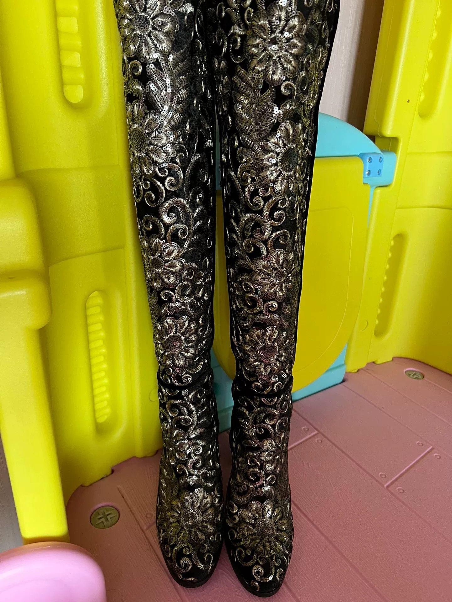 Stuart Weitzman Stuart Weitzman Over-Knee Boots 36.5 Size US 5.5 / IT 35.5 - 1 Thumbnail