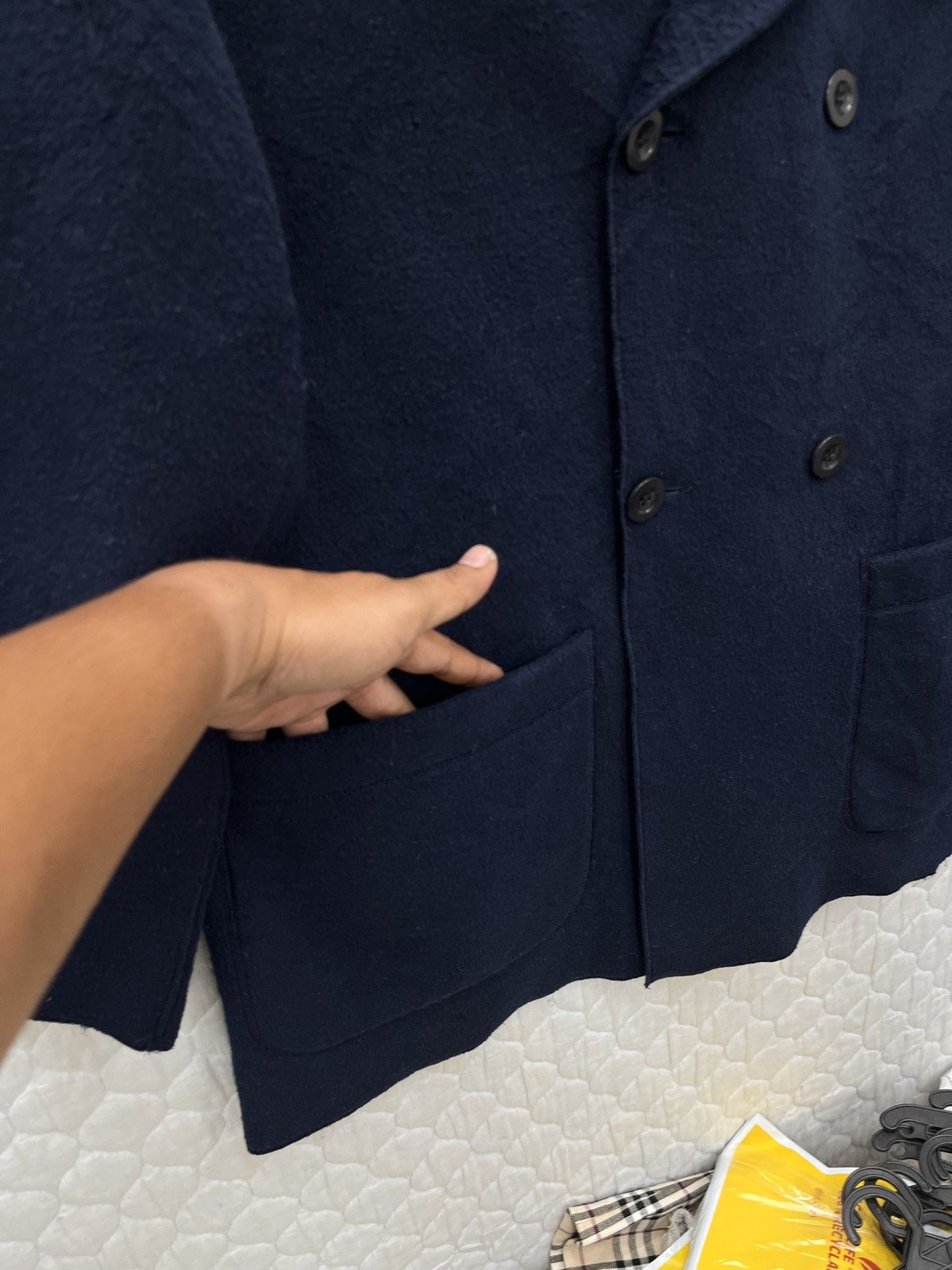 Yohji Yamamoto 🔥🔥🔥ARCHIVE VTG YOHJI YAMAMOTO WORKSHOP JACKET Size M / US 6-8 / IT 42-44 - 10 Thumbnail