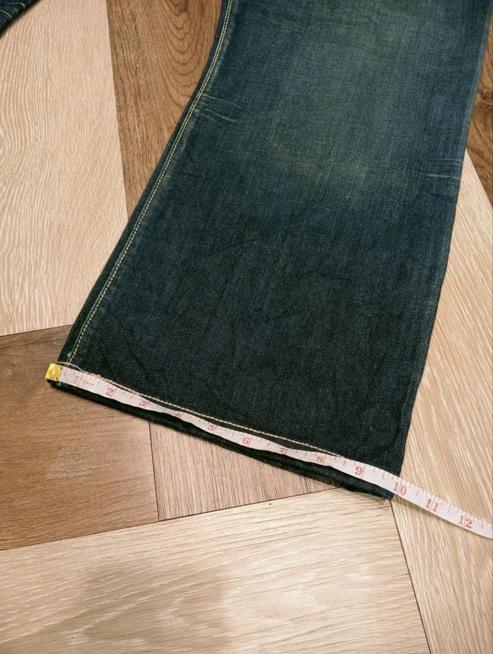 Robins Jeans VINTAGE ROBIN'S JEAN LEATHER POCKET CROPPED PANTS Size US 38 / EU 54 - 17 Thumbnail
