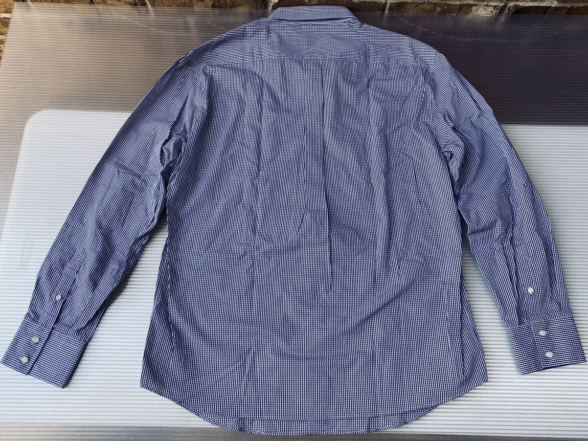 Brunello Cucinelli Brunello Cucinelli 🇮🇹 Blue Summer Gingham Shirt XXXL NWT Size US XXL / EU 58 / 5 - 3 Thumbnail